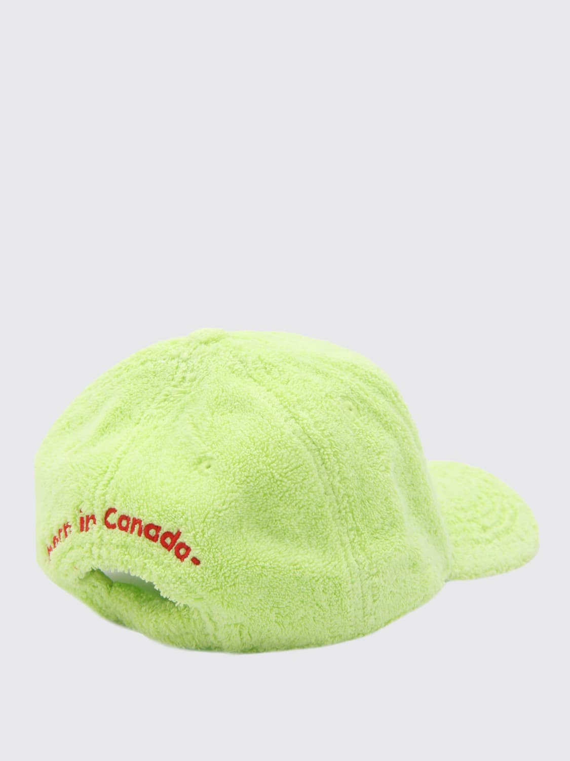 DSQUARED2 HAT: Dsquared2 hat in cotton terry, Lime - Img 2