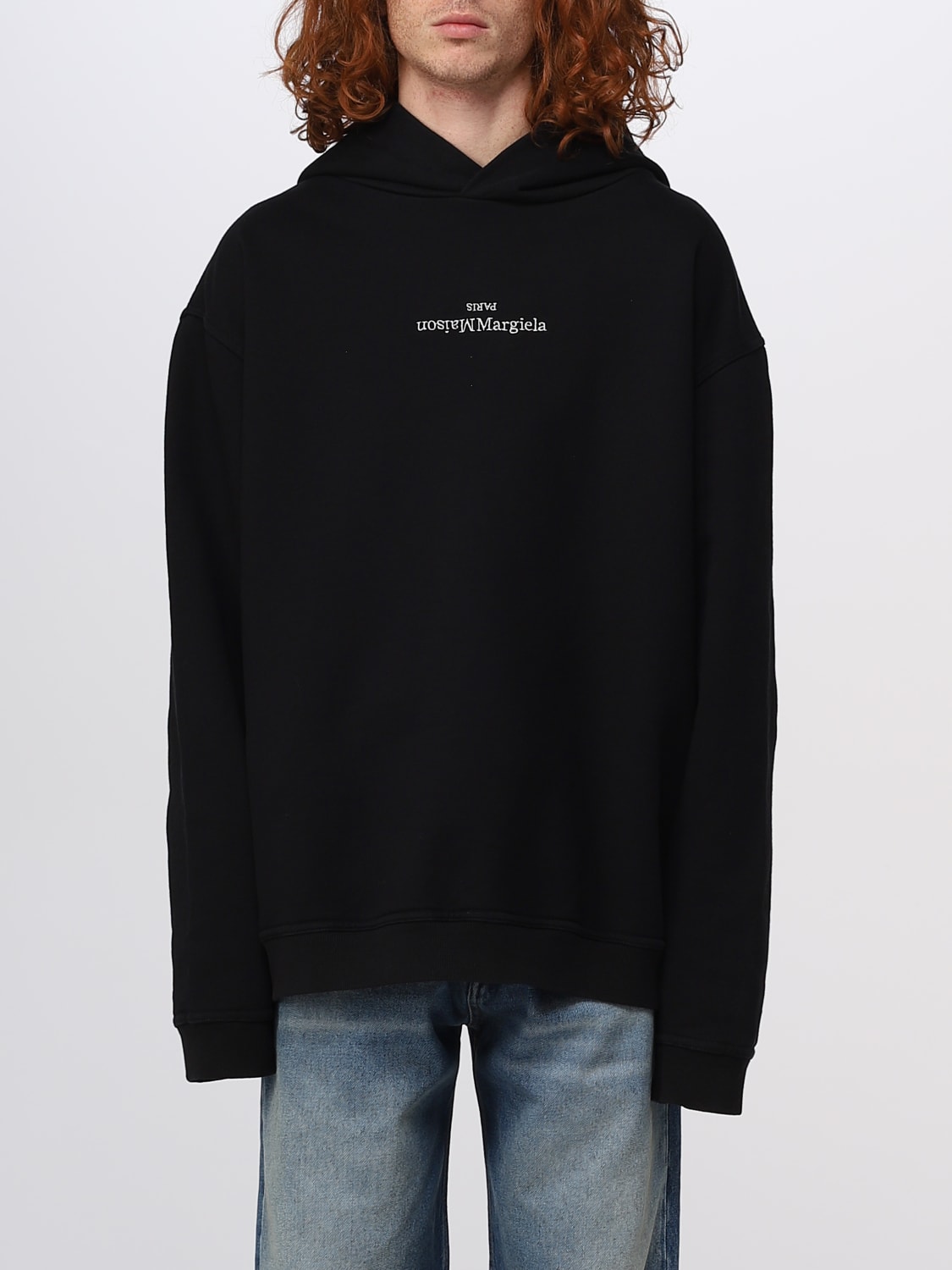 MAISON MARGIELA SWEATSHIRT: Sweatshirt herren Maison Margiela, Schwarz - Img 1