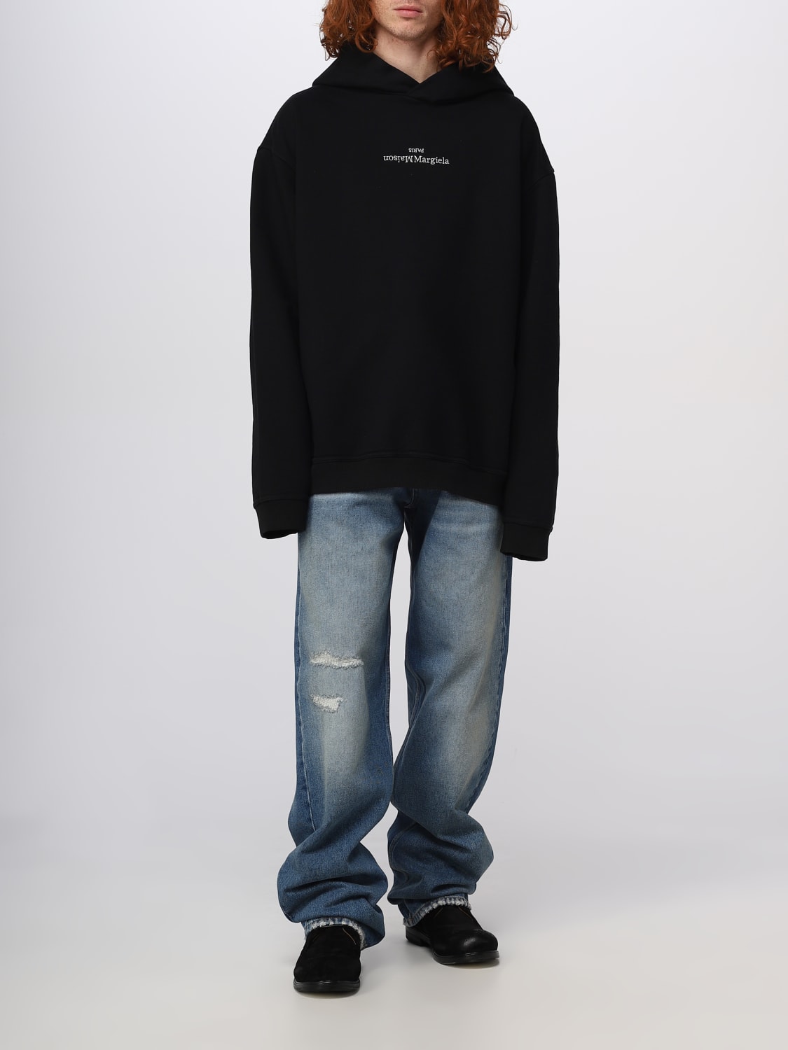 MAISON MARGIELA SWEATSHIRT: Sweatshirt herren Maison Margiela, Schwarz - Img 2