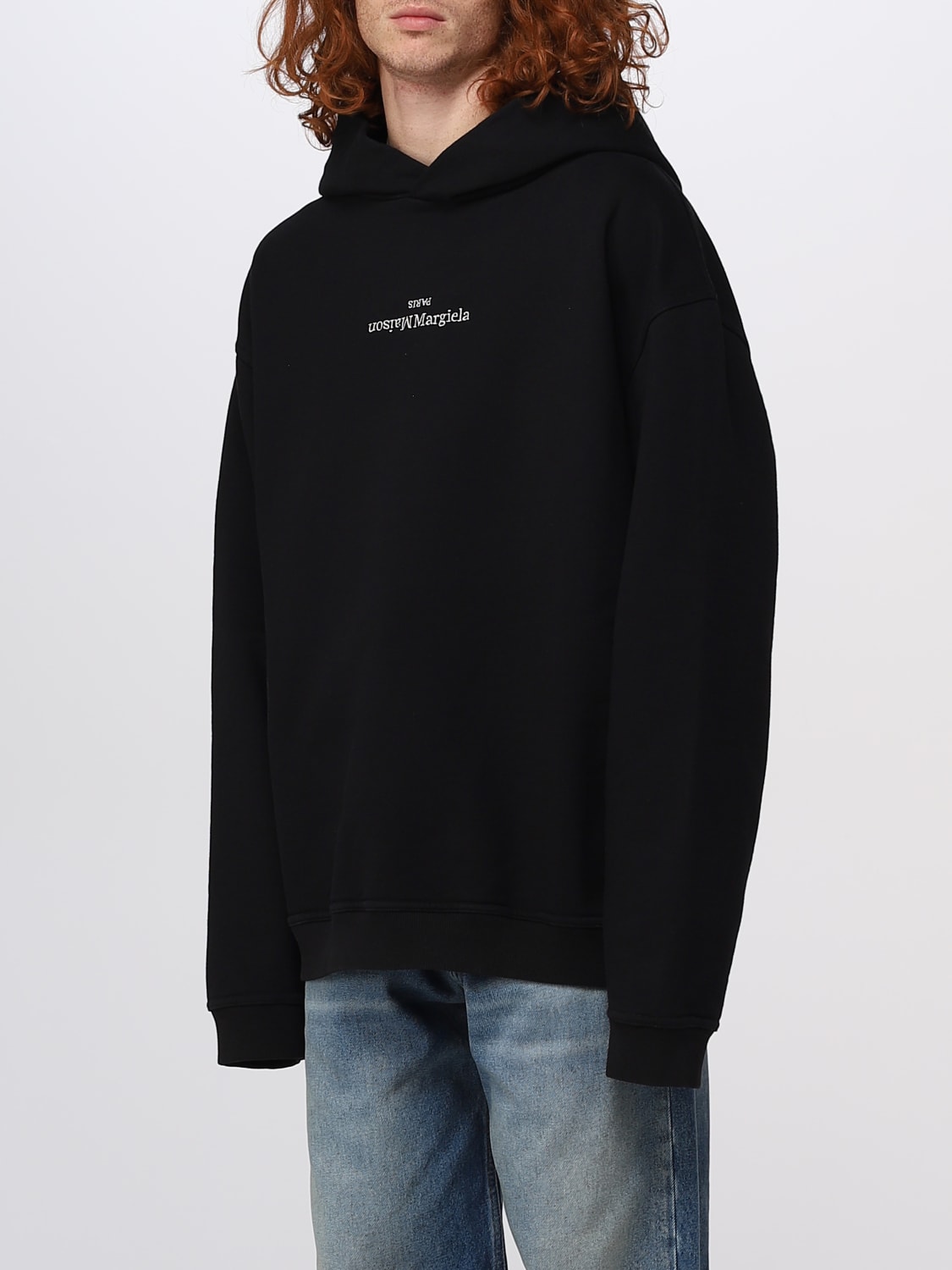 MAISON MARGIELA SWEATSHIRT: Sweatshirt herren Maison Margiela, Schwarz - Img 4