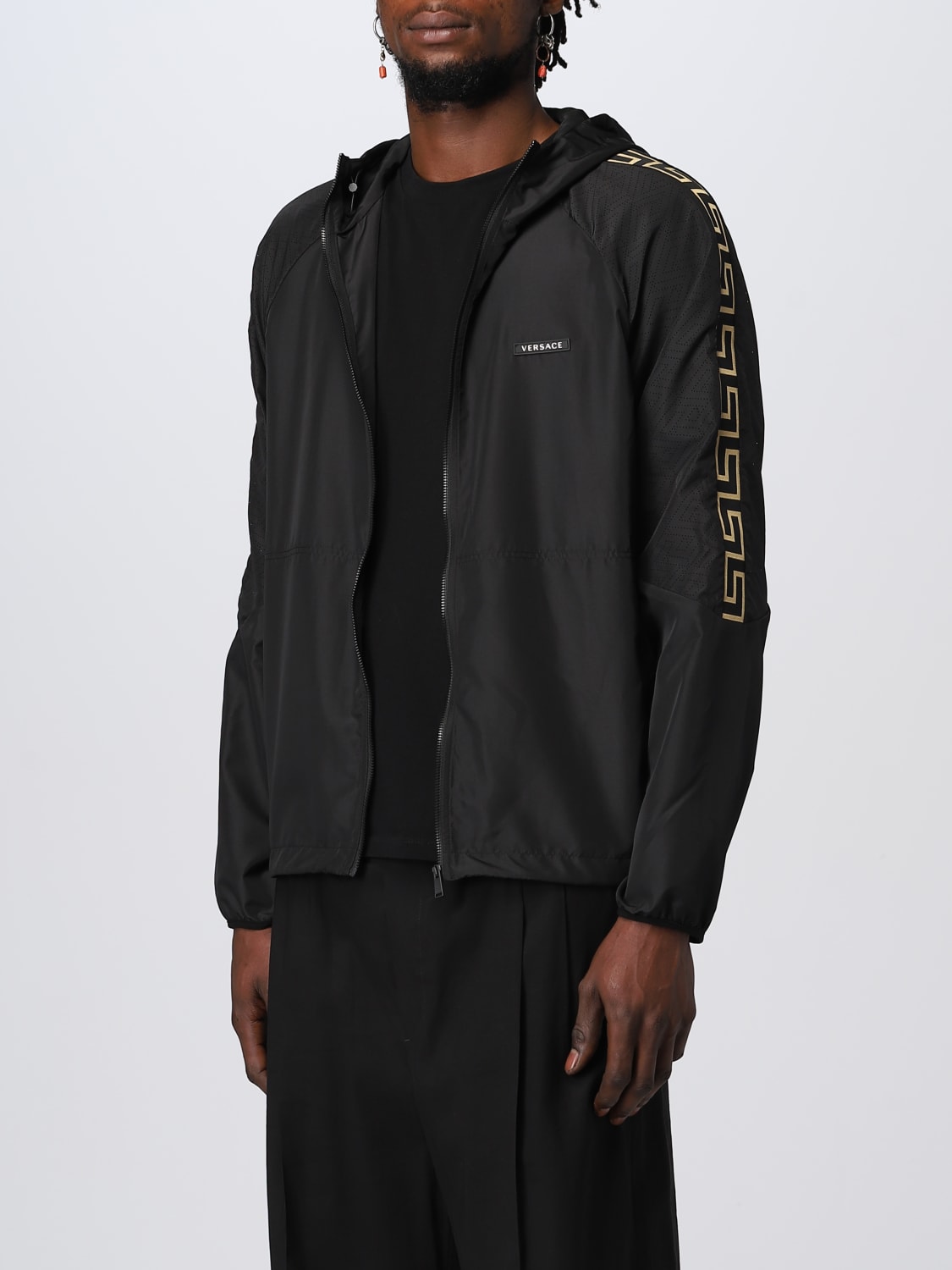 La Greca Versace nylon jacket