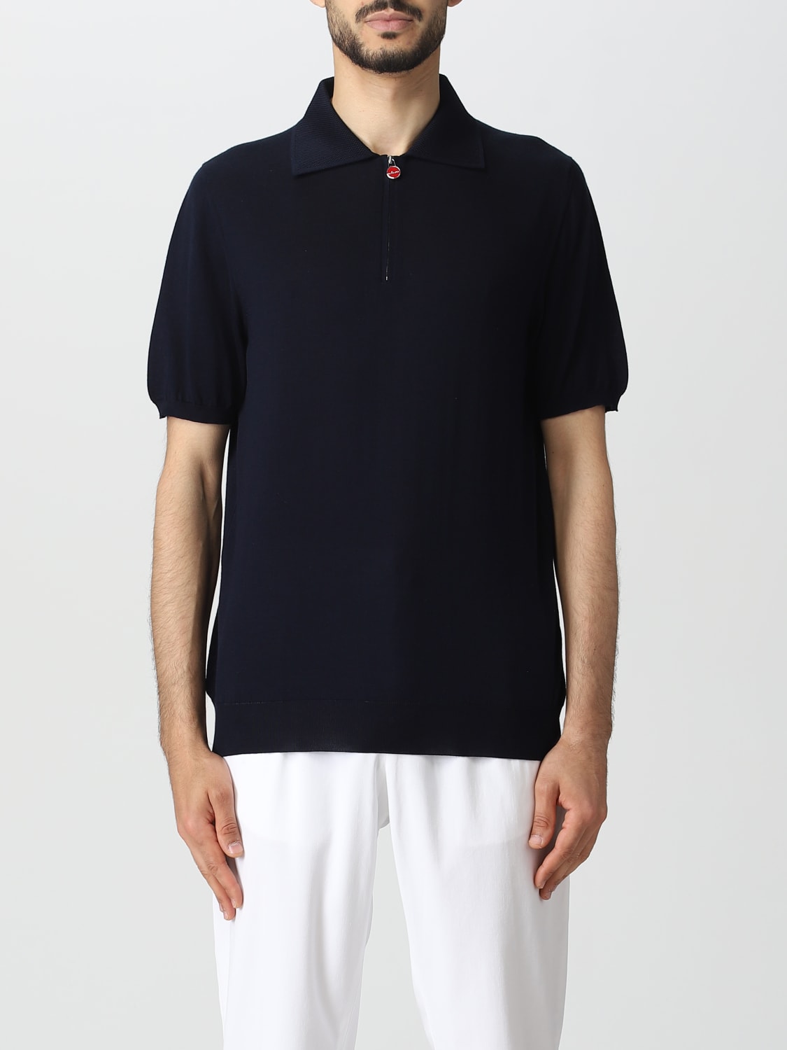 Giglio Polo Kiton in cotone