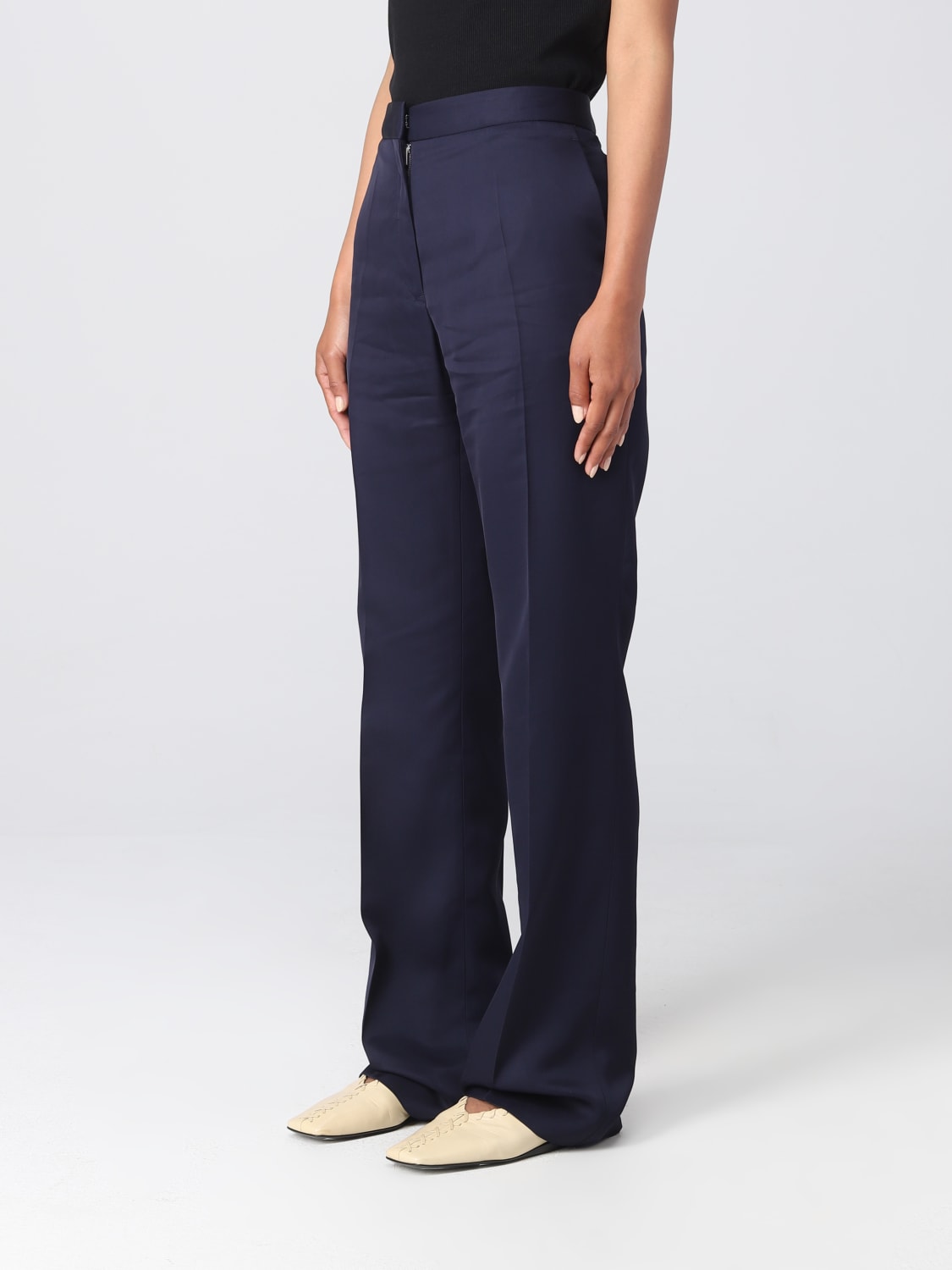 JIL SANDER PANTS: Pants woman Jil Sander, Blue - Img 4