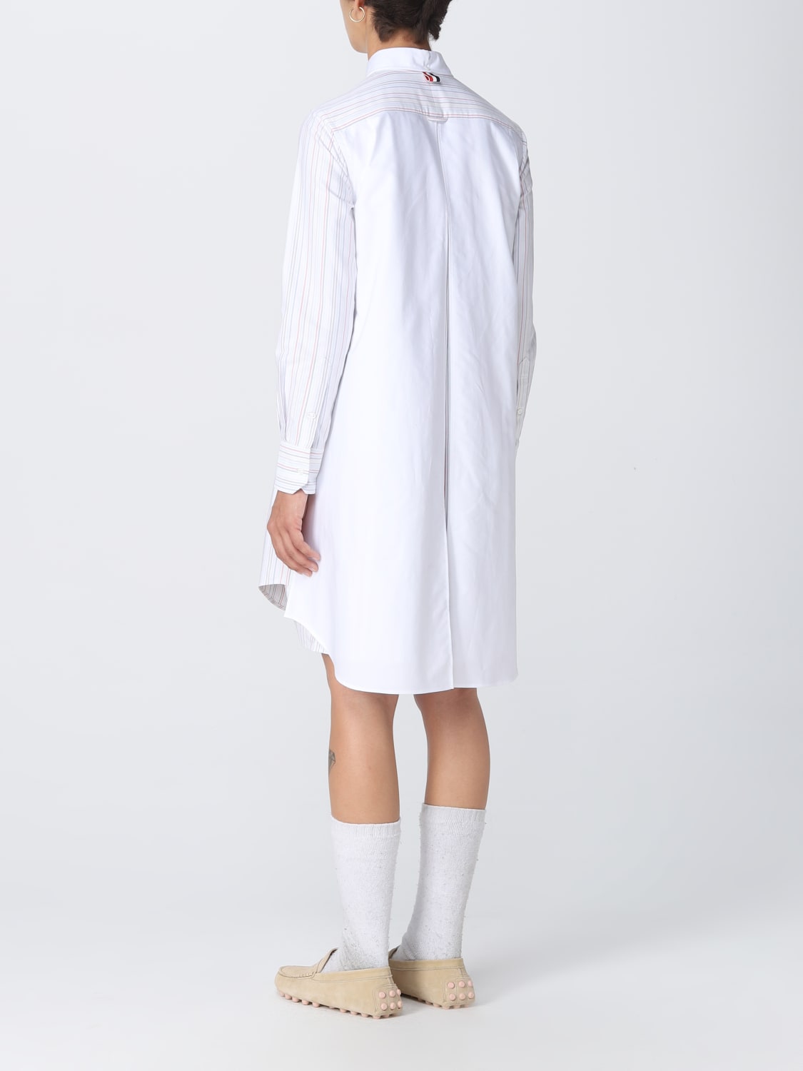 THOM BROWNE 连衣裙: 连衣裙 女士 Thom Browne, 红色 - Img 2