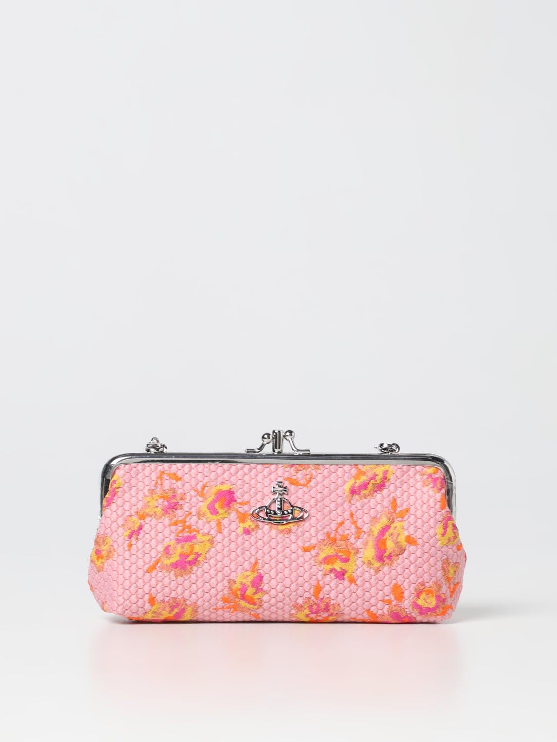 VIVIENNE WESTWOOD MINI BAG: Crossbody bags woman Vivienne Westwood, Pink - Img 1