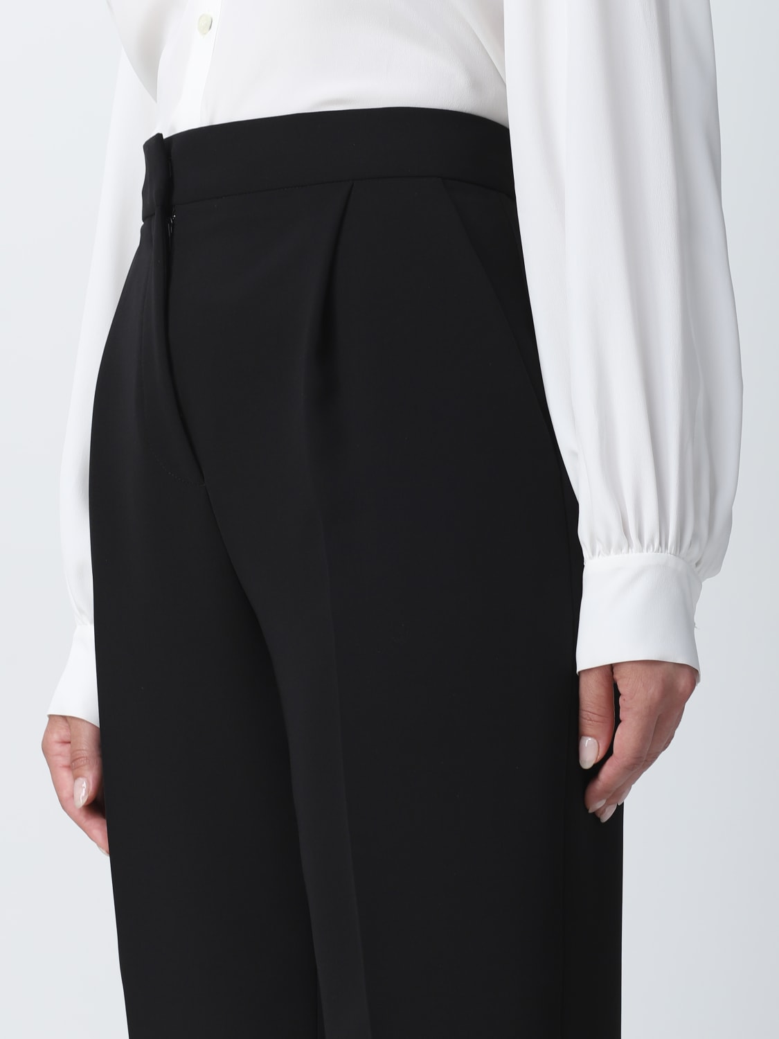 パンツ MOSCHINO COUTURE Woman Pants Black Moschino Couture Outlet: Pants women - Black | Moschino