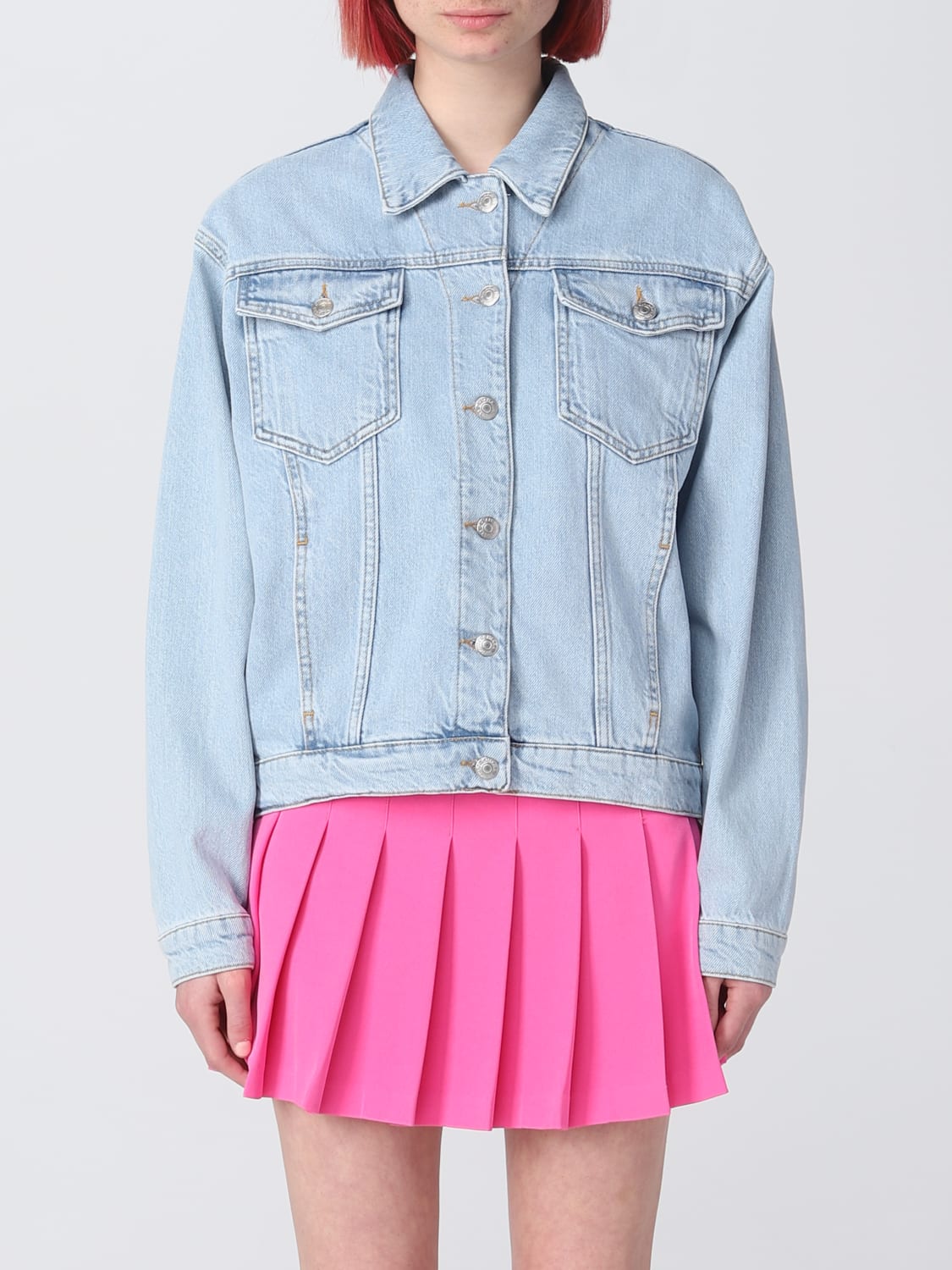 CHIARA FERRAGNI JACKET: Jacket woman Chiara Ferragni, Blue - Img 1