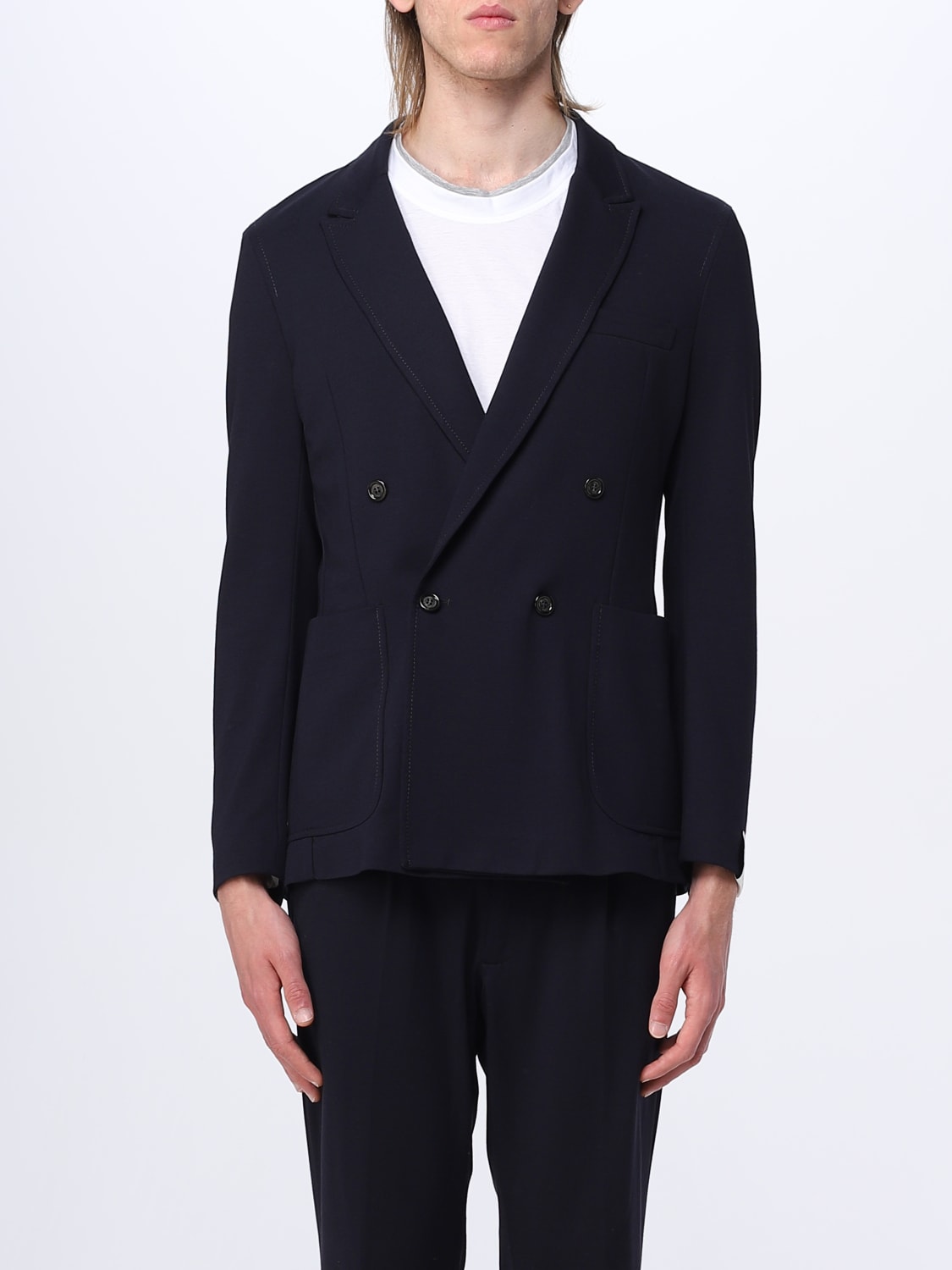 Giglio Blazer Paolo Pecora in misto viscosa