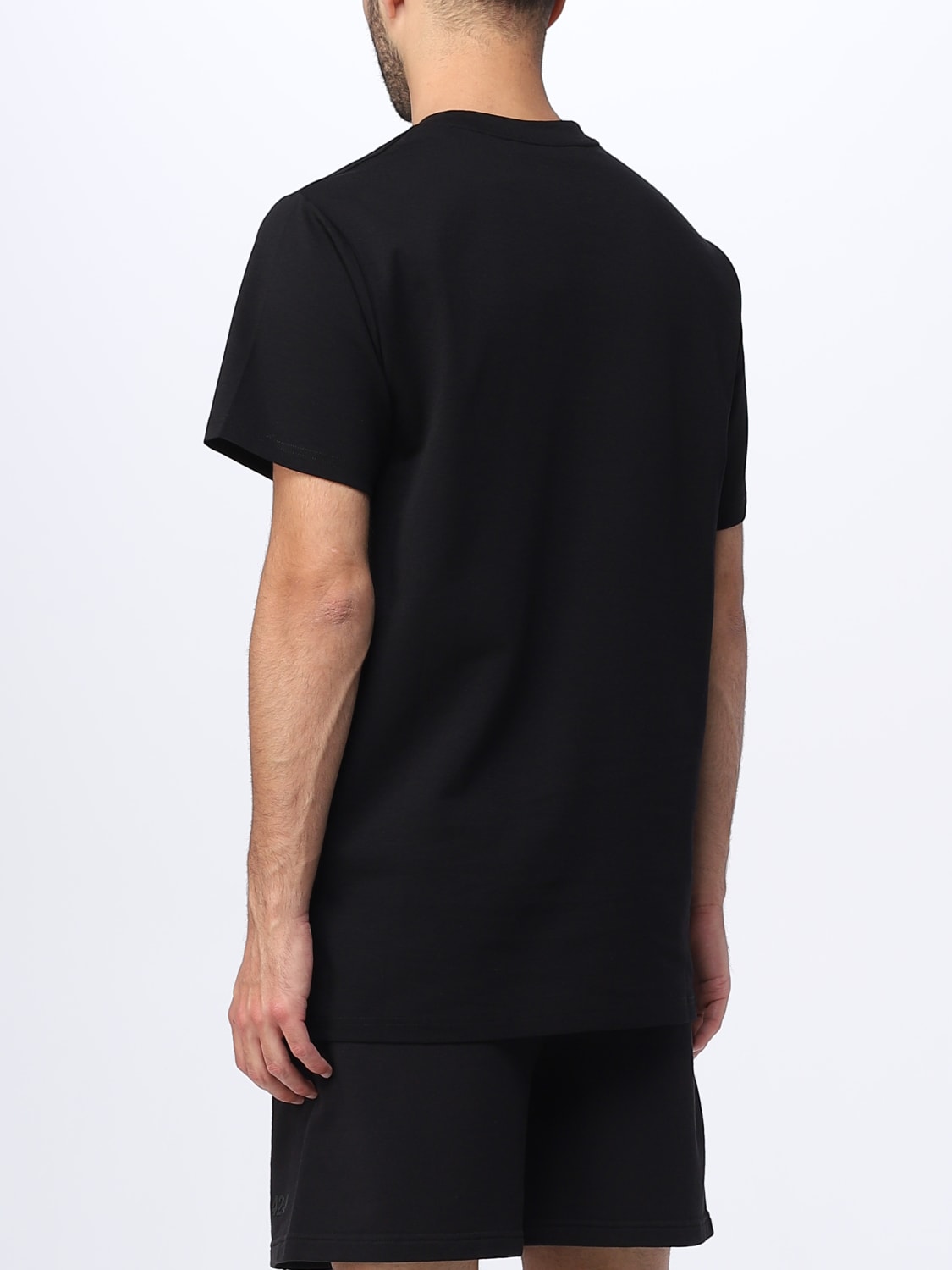 424 T-SHIRT: T-shirt men 424, Black - Img 3