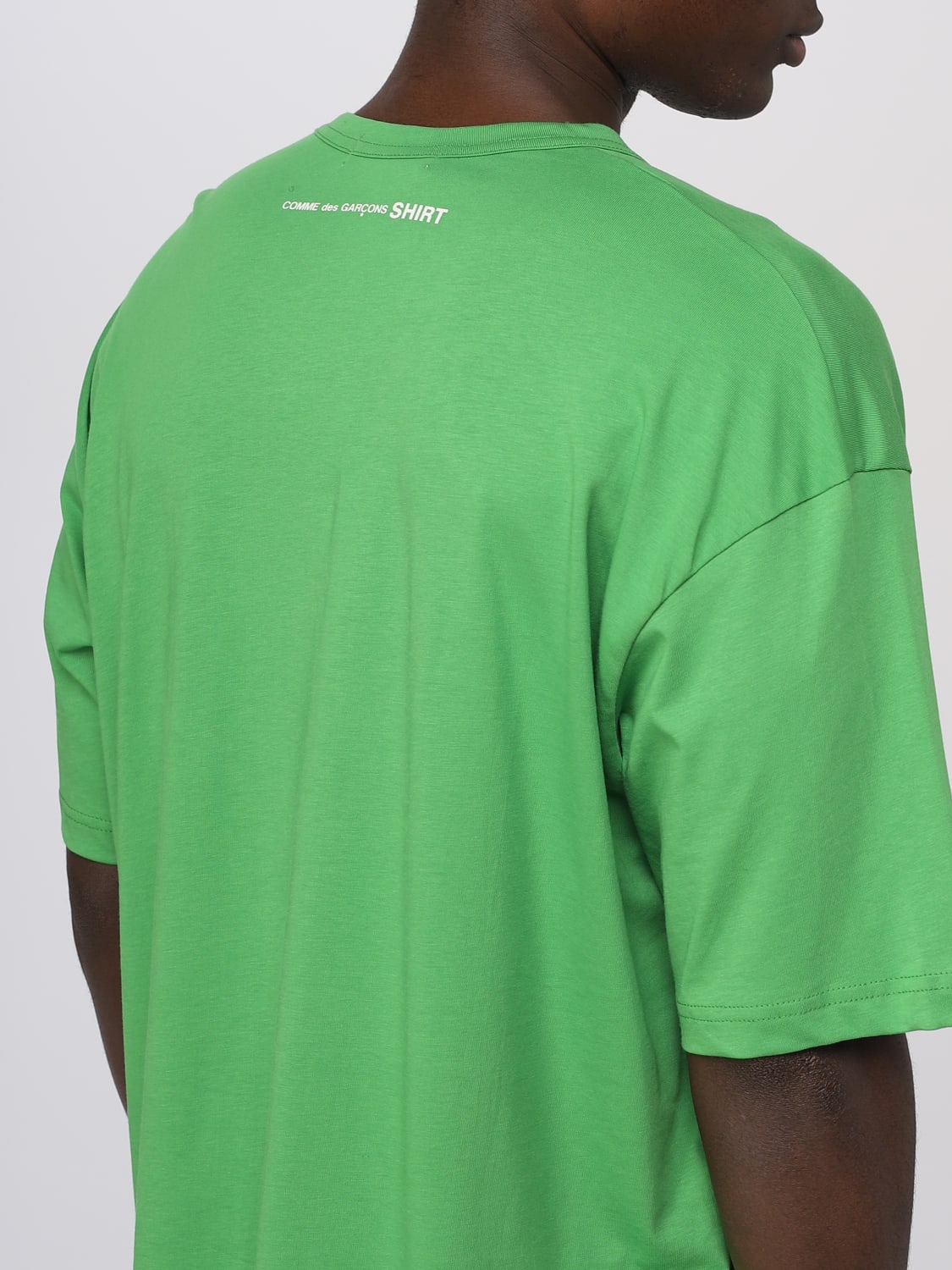 COMME DES GARCONS T-SHIRT: T-shirt men Comme Des Garcons, Green - Img 3