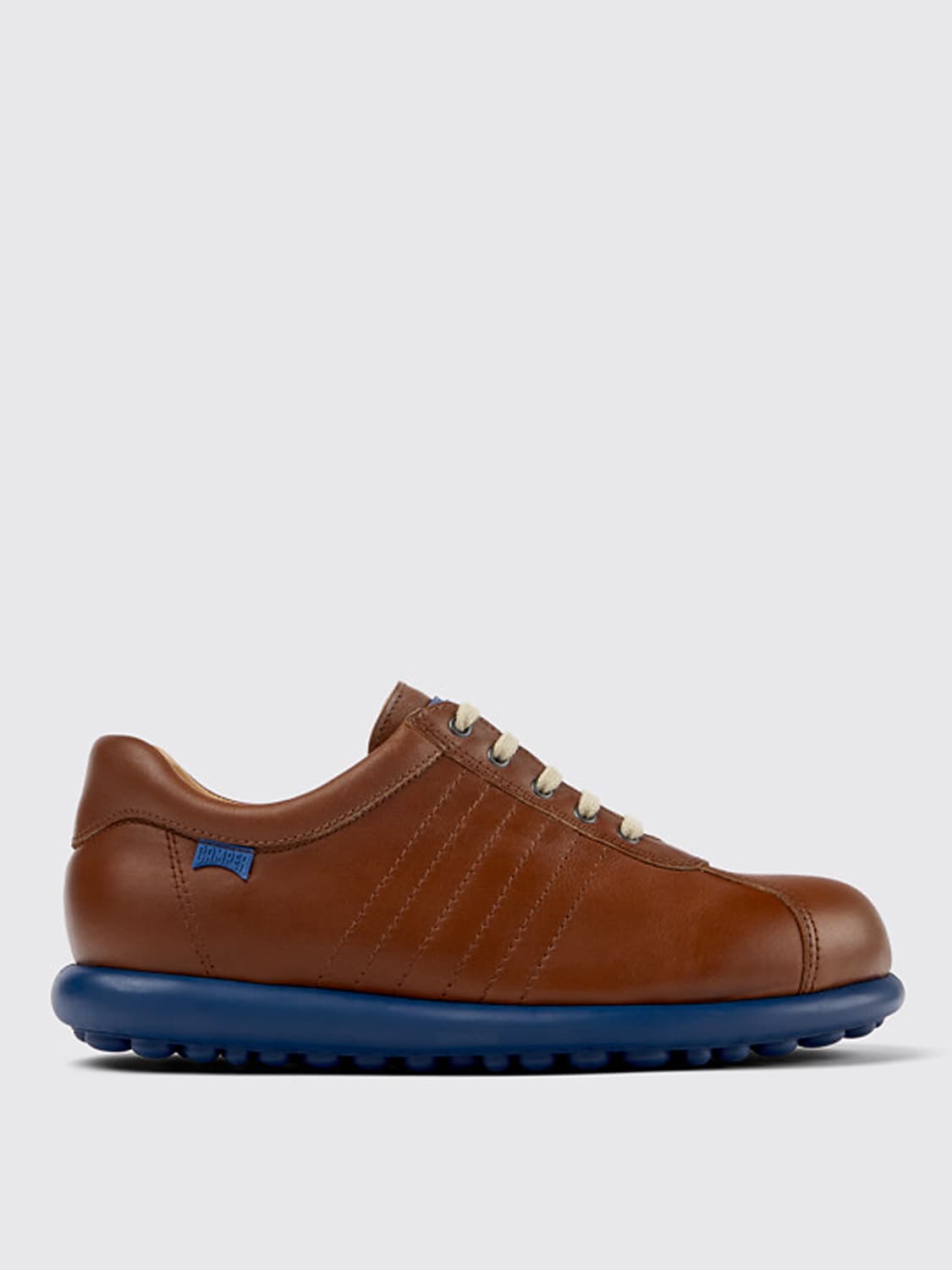 CAMPER SNEAKERS: Camper Pelotas leather sneakers, Brown - Img 1