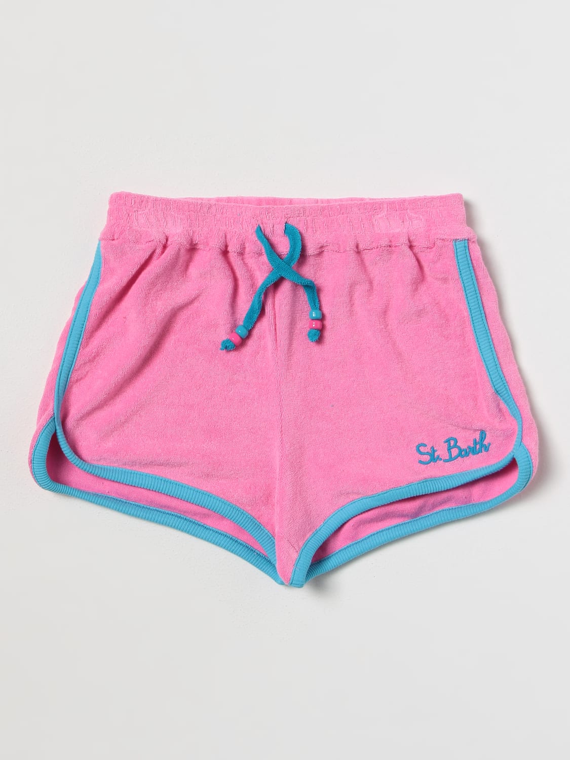 MC2 SAINT BARTH SHORT: Mc2 Saint Barth terry shorts, Pink - Img 1