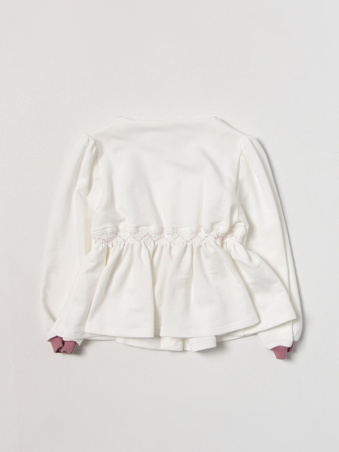 LA STUPENDERIA SWEATER: Sweater kids La Stupenderia, White - Img 2