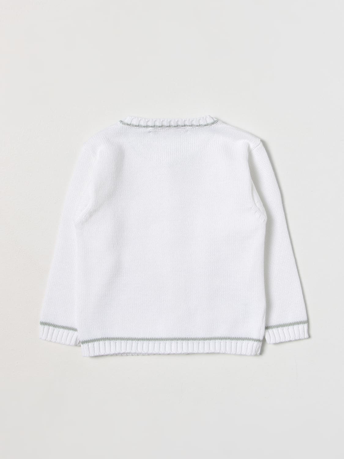 LA STUPENDERIA 毛衣: 毛衣 儿童 La Stupenderia, 白色 - Img 2