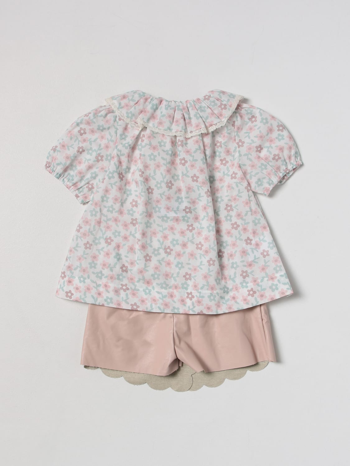 LA STUPENDERIA CONJUNTO: Mono niños La Stupenderia, Blanco - Img 2