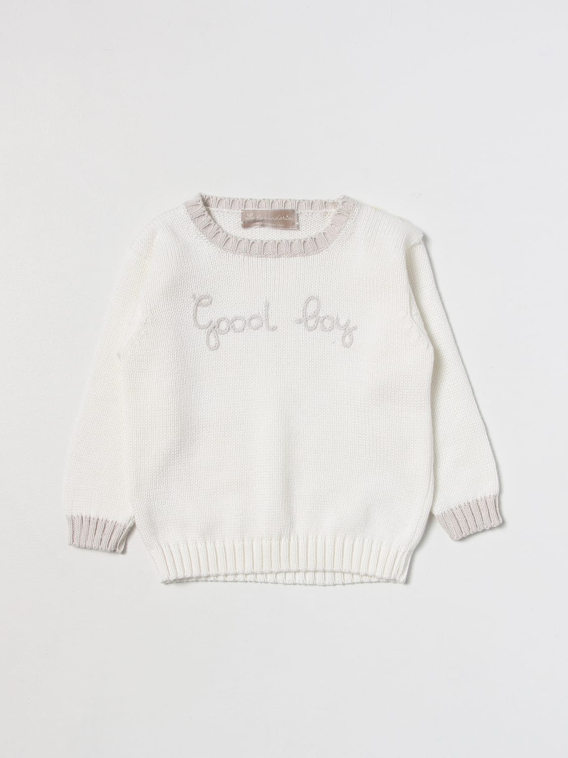 LA STUPENDERIA SWEATER: Sweater kids La Stupenderia, White - Img 1