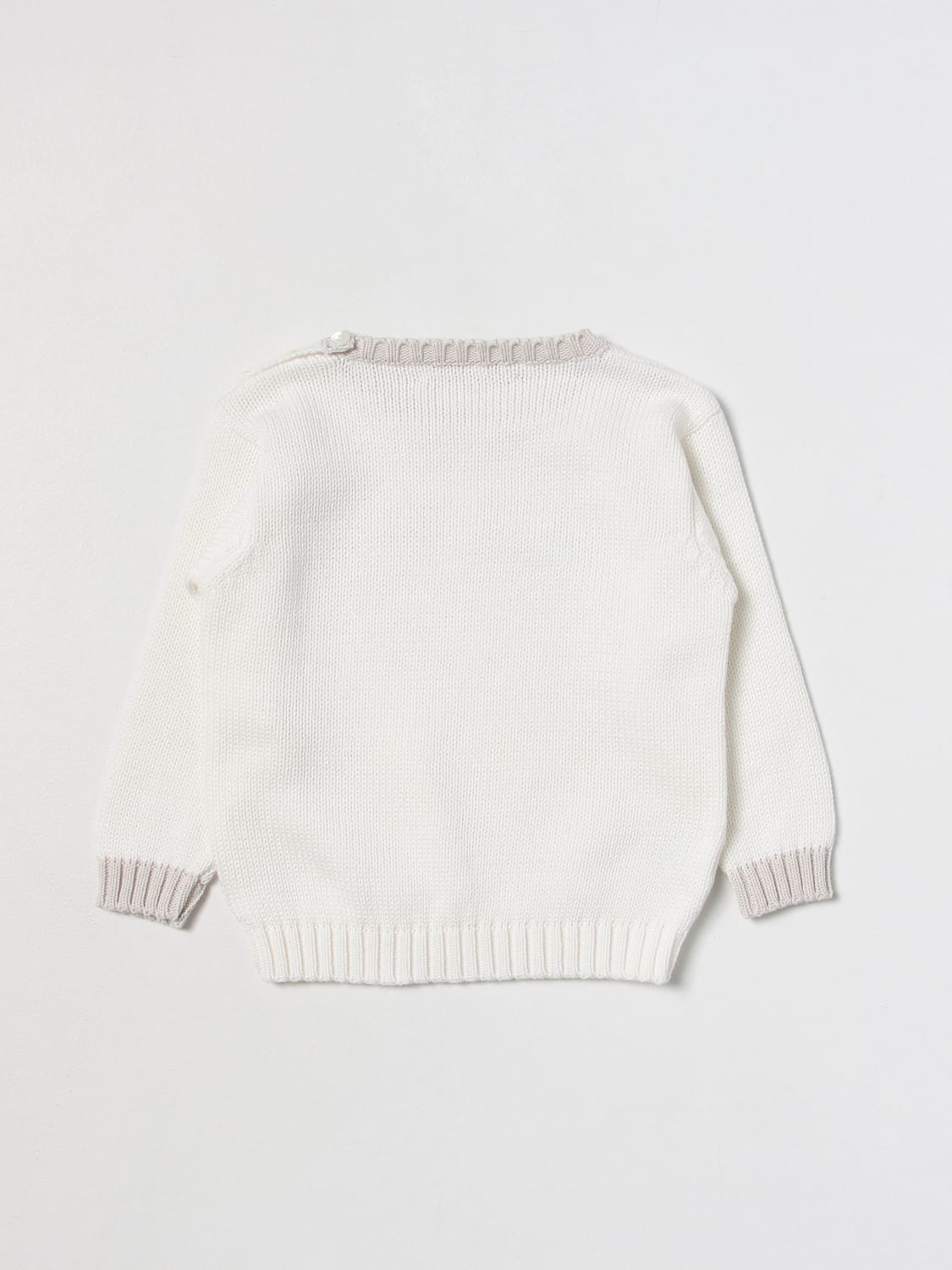 LA STUPENDERIA SWEATER: Sweater kids La Stupenderia, White - Img 2