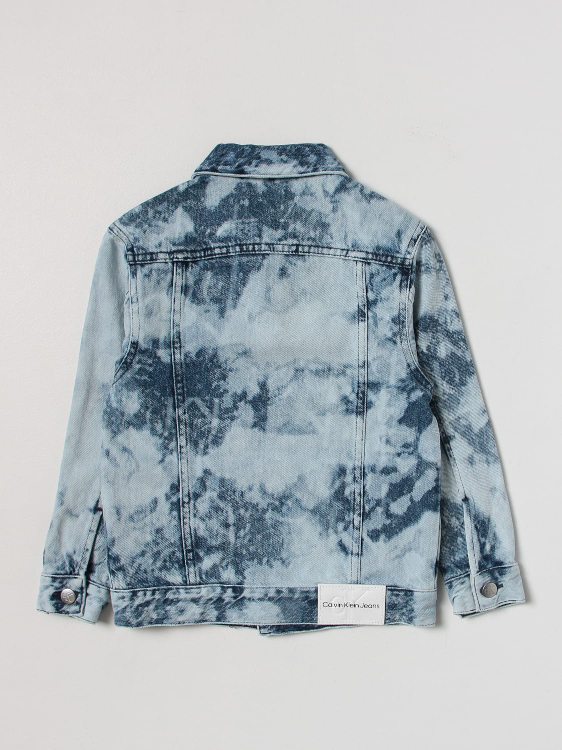 CALVIN KLEIN JACKET: Blazer kids Calvin Klein, Denim - Img 2