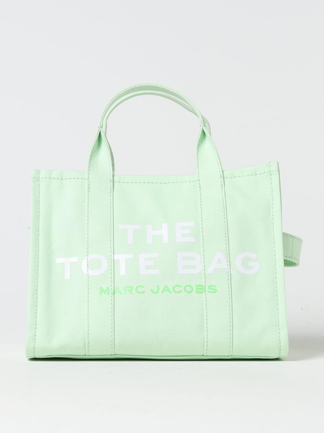 MARC JACOBS BORSA A MANO: Borsa The Tote Bag Marc Jacobs in canvas, Prato - Img 1