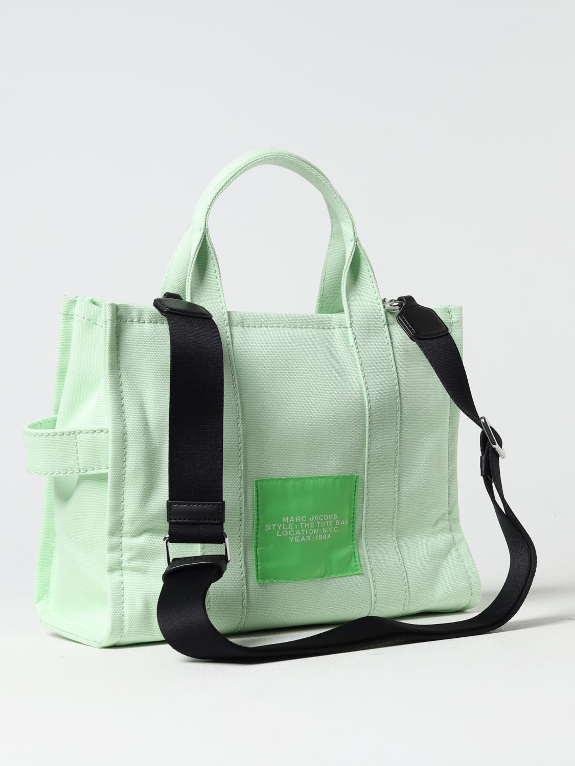 MARC JACOBS BORSA A MANO: Borsa The Tote Bag Marc Jacobs in canvas, Prato - Img 2