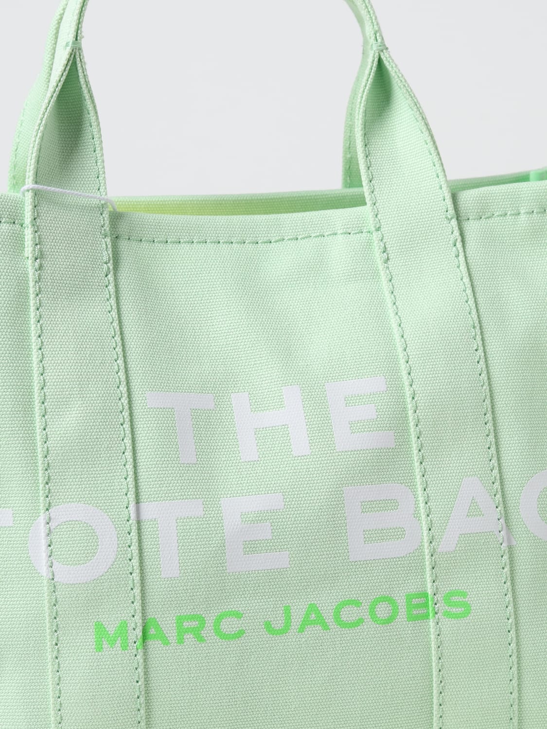 MARC JACOBS BORSA A MANO: Borsa The Tote Bag Marc Jacobs in canvas, Prato - Img 3