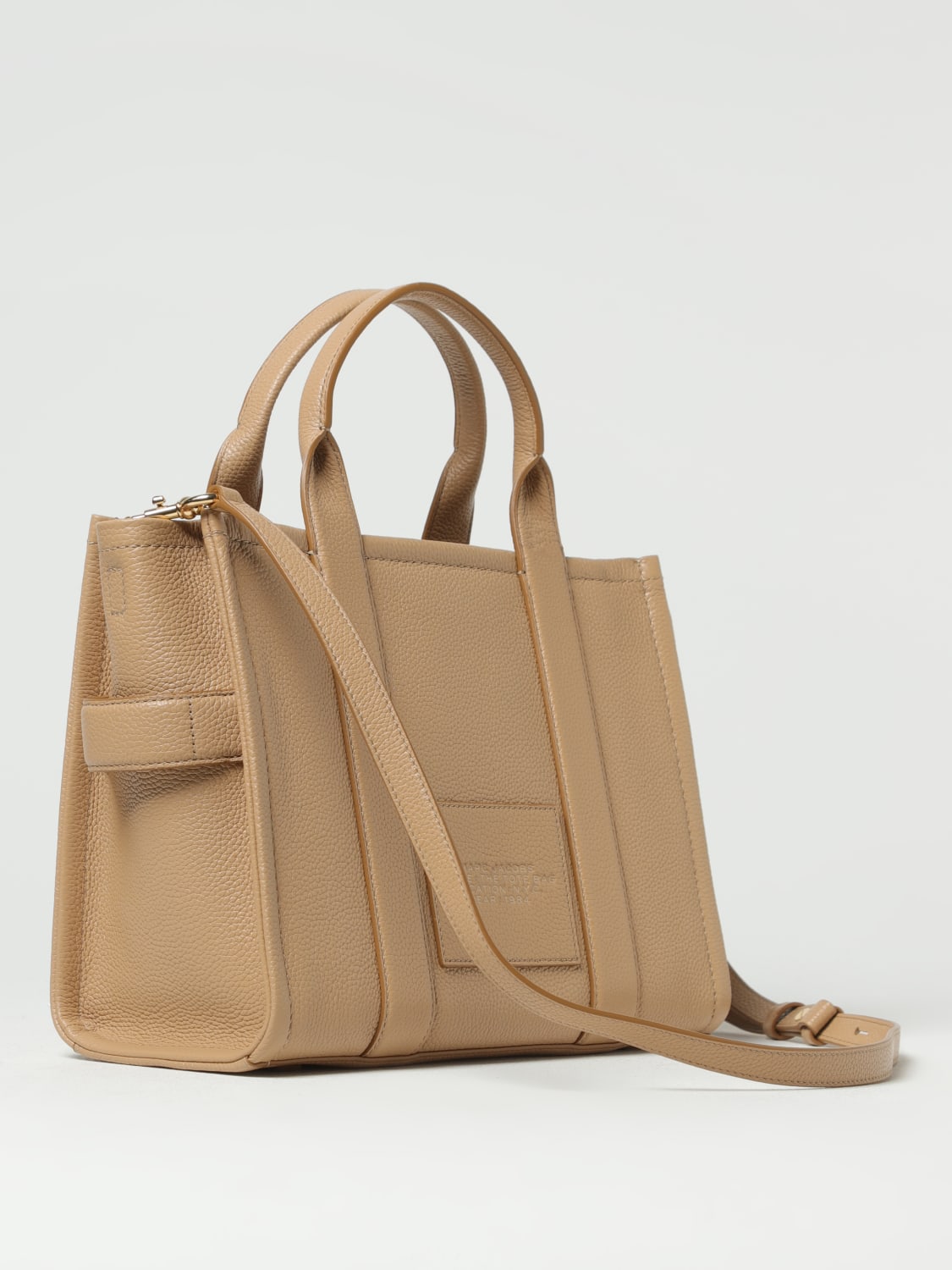 MARC JACOBS TOTE BAG: Marc Jacobs The Tote Bag in grained leather, Camel - Img 2