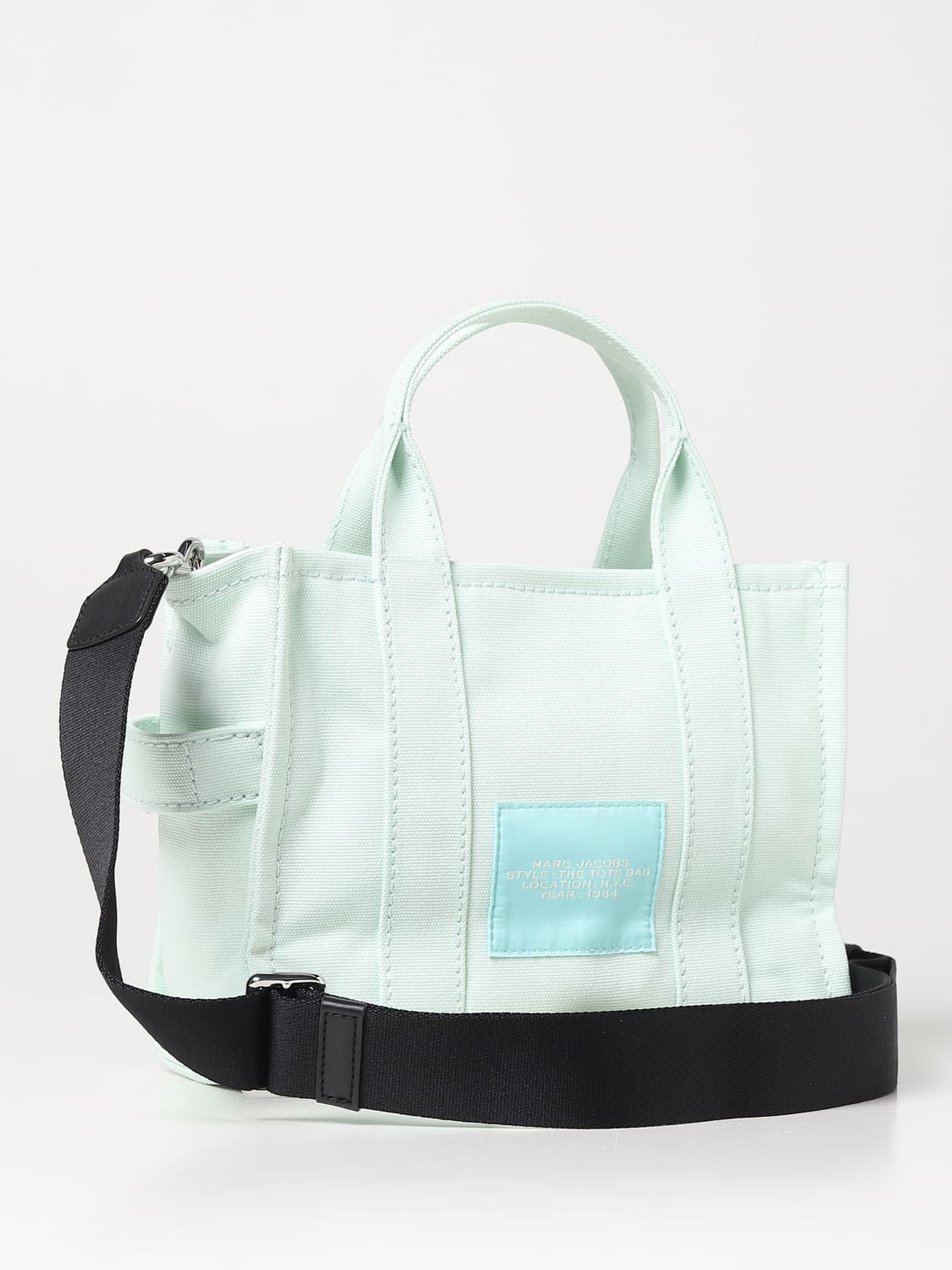 MARC JACOBS HANDBAG: Marc Jacobs The Tote Bag in canvas, White - Img 2