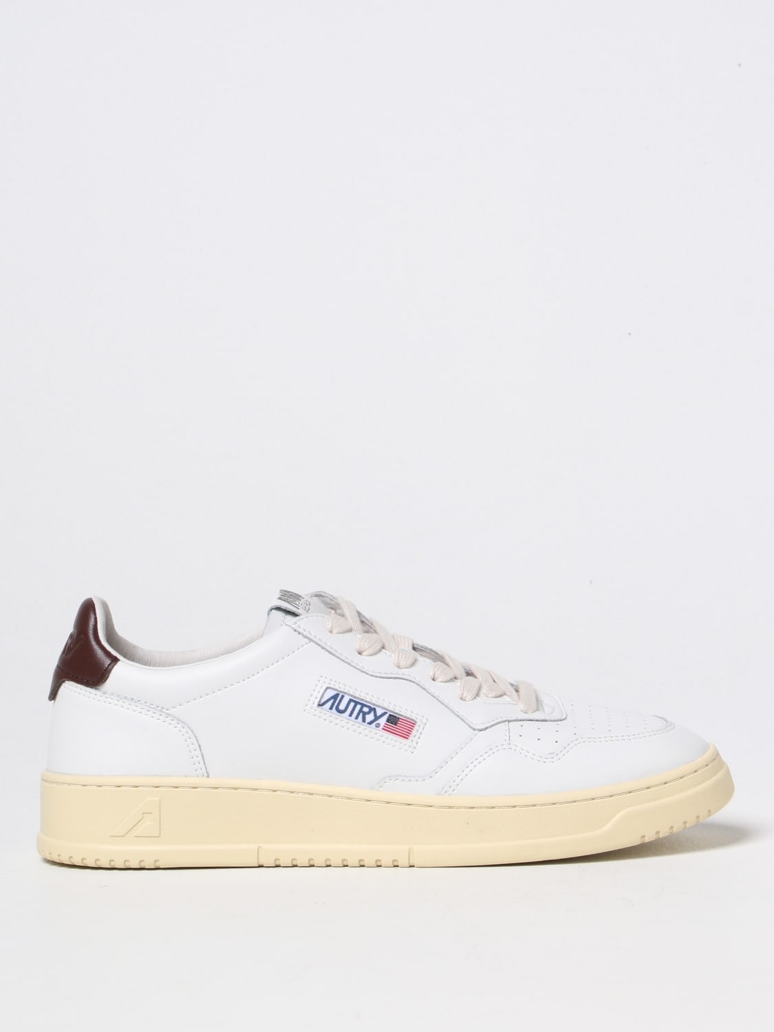 AUTRY SNEAKERS: Autry Medalist leather sneakers, White - Img 1