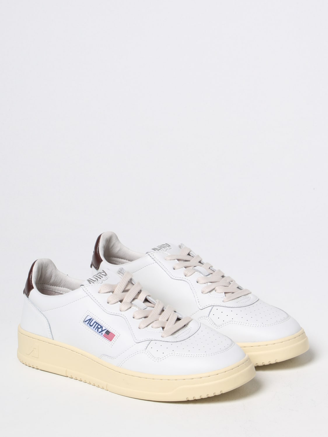 AUTRY SNEAKERS: Autry Medalist leather sneakers, White - Img 2