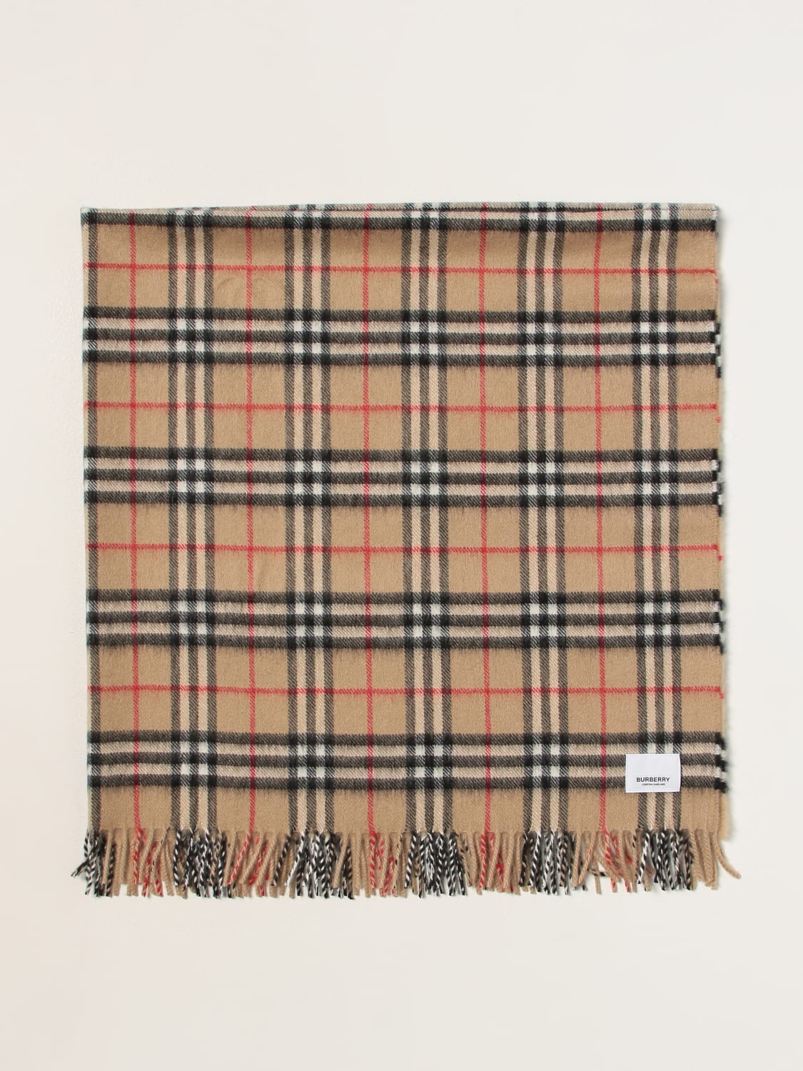 BURBERRY SCHAL: Schals für jungen kinder Burberry, Beige - Img 1