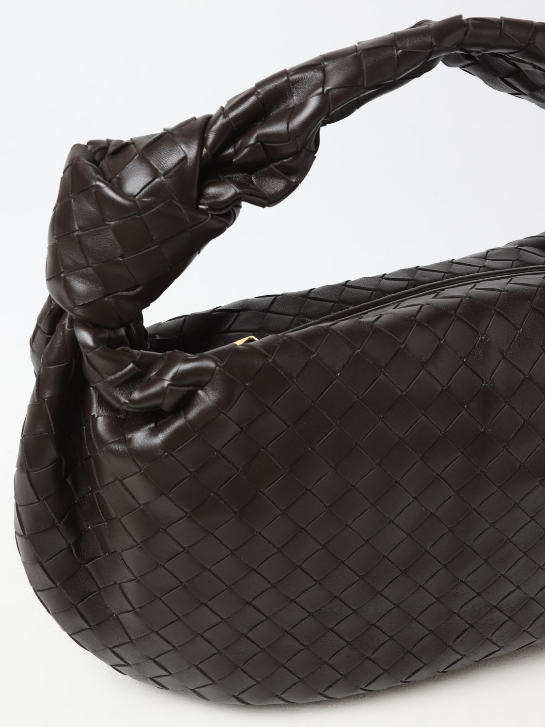 BOTTEGA VENETA SCHULTERTASCHE: Umhängetasche damen Bottega Veneta, Braun - Img 4