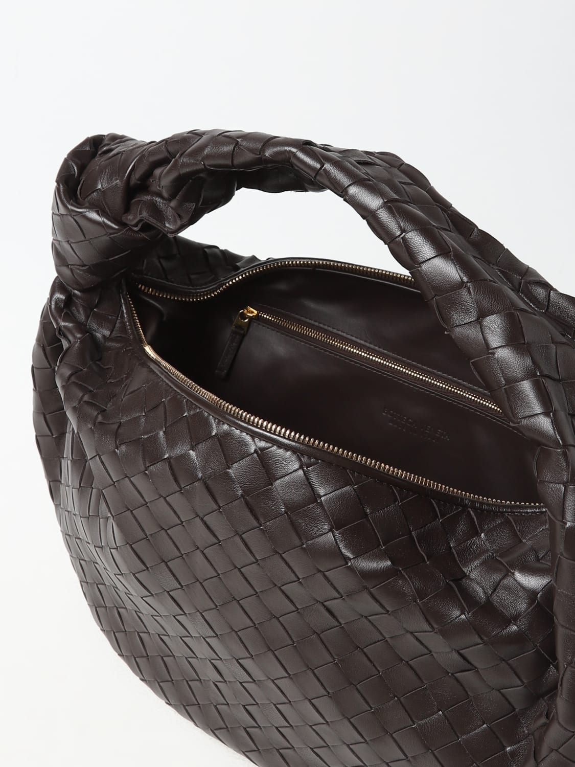 BOTTEGA VENETA SCHULTERTASCHE: Umhängetasche damen Bottega Veneta, Braun - Img 5