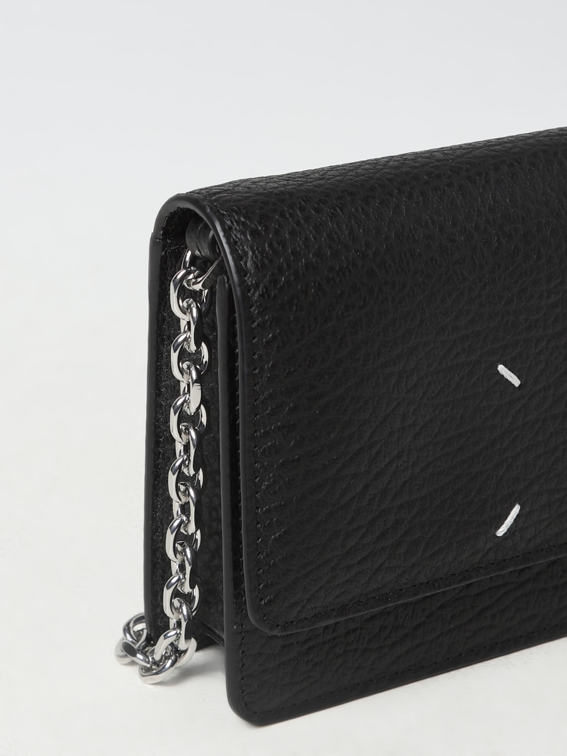 MAISON MARGIELA：財布 レディース - ブラック | GIGLIO.COM