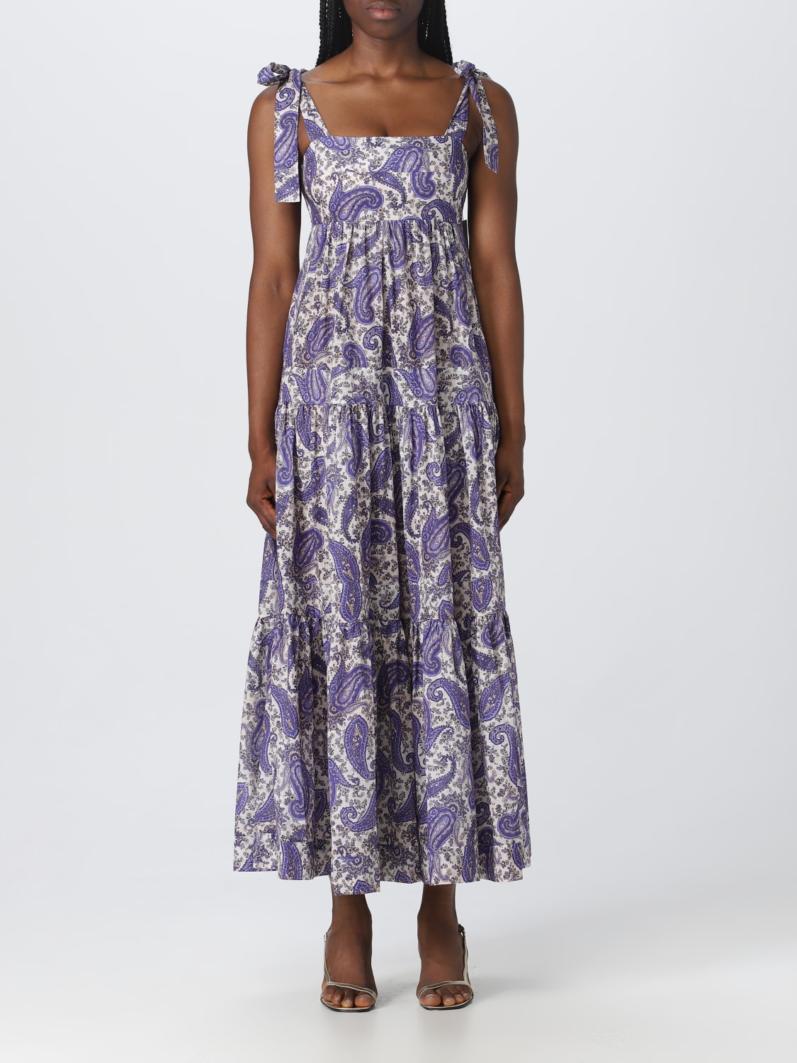 ZIMMERMANN: Dress woman - Blue | Zimmermann dress 9746DSS231 online at  GIGLIO.COM