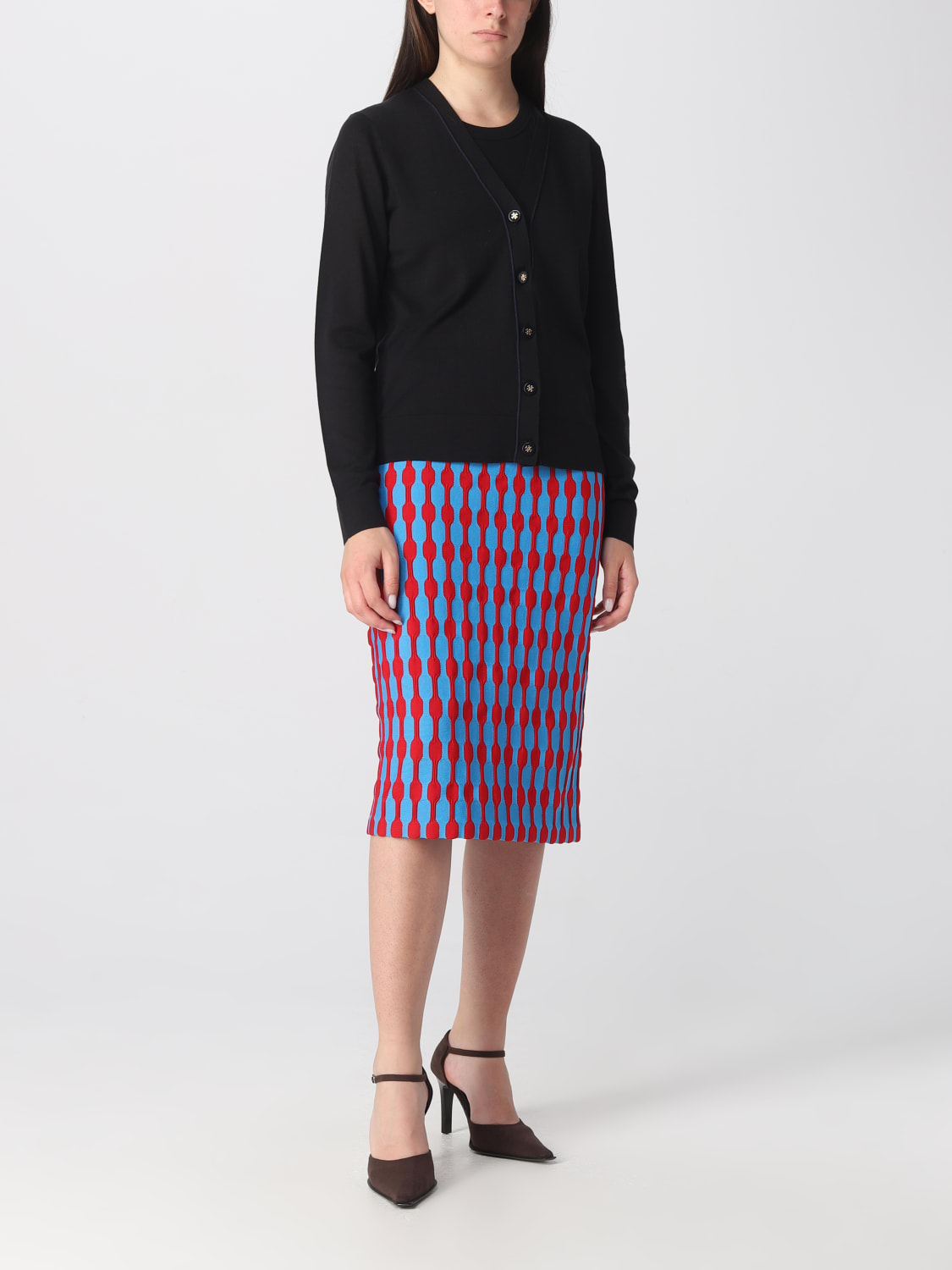 TORY BURCH PULL: Pull femme Tory Burch, Bleu - Img 2