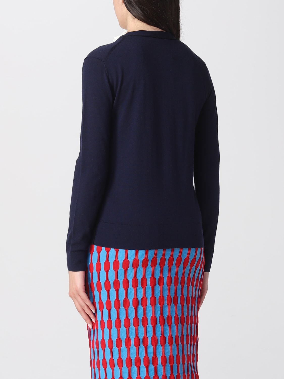 TORY BURCH PULL: Pull femme Tory Burch, Bleu - Img 3