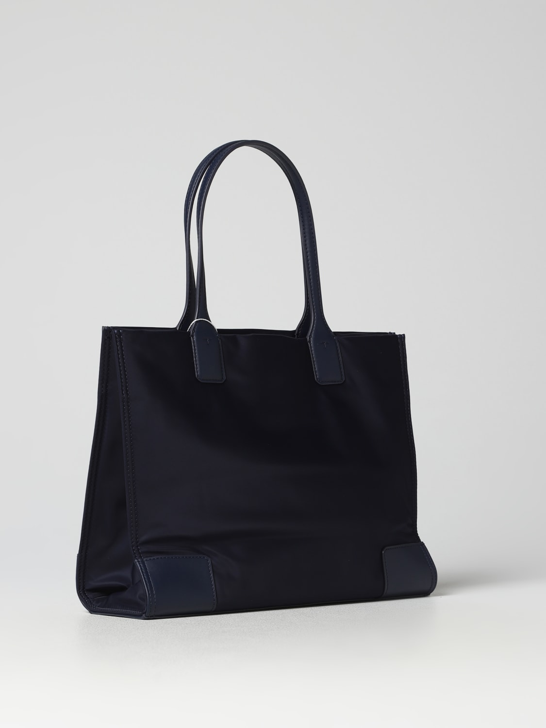 TORY BURCH Ella bag in recycled nylon Navy Tory Burch tote bags 88578 online at GIGLIO.COM
