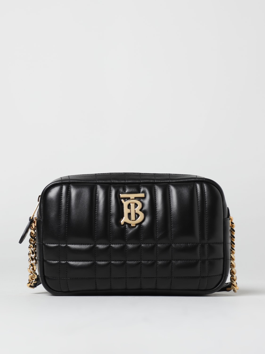 Burberry Lola bag in quilted nappa with monogram