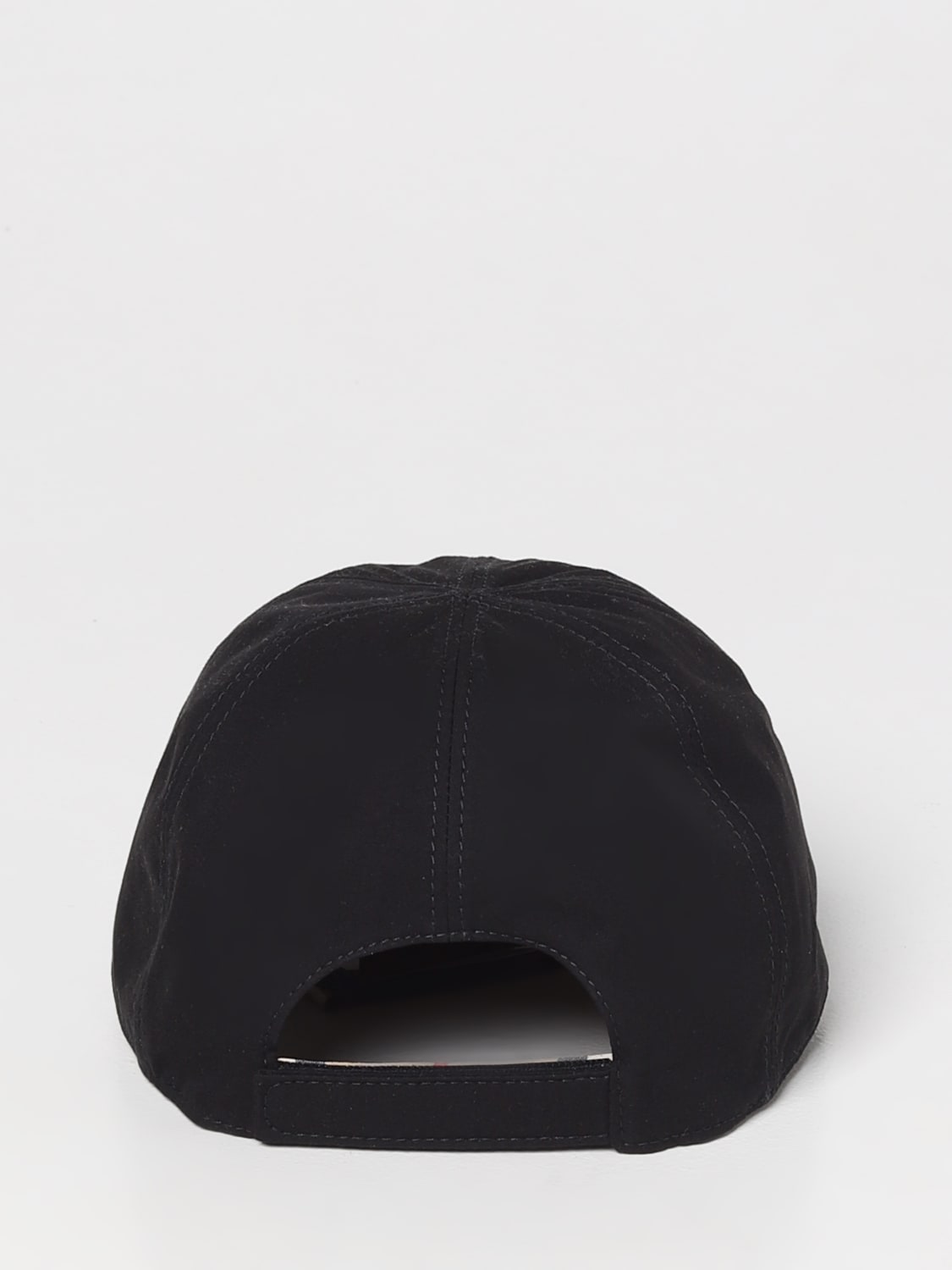 BURBERRY CAPPELLO BAMBINO: Cappello Burberry Kids reversibile in cotone, Nero - Img 3