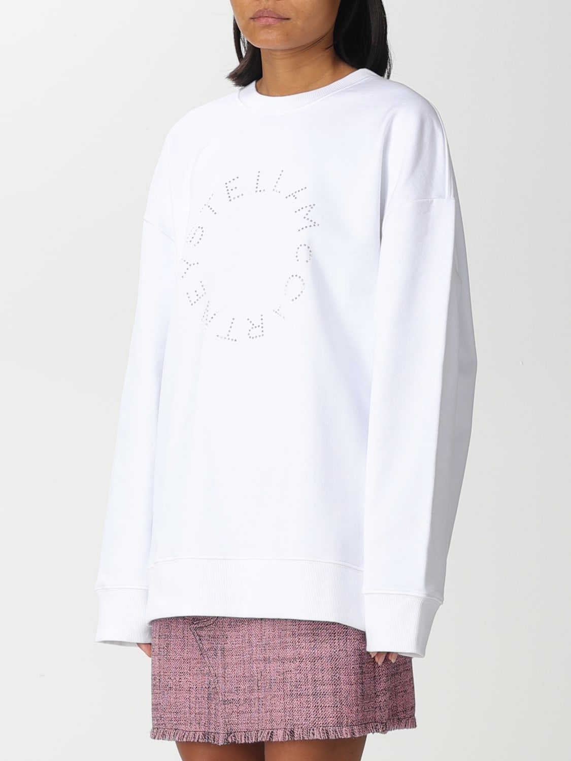 STELLA MCCARTNEY SWEATSHIRT: Stella McCartney cotton sweatshirt, White - Img 4