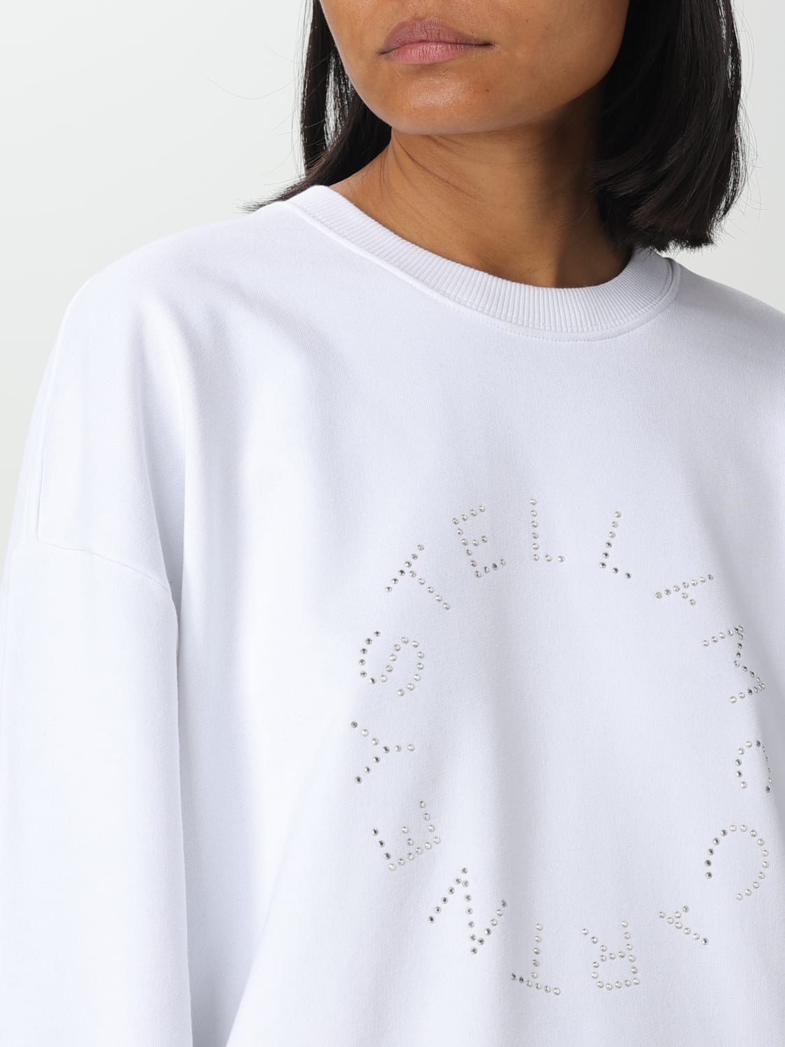 STELLA MCCARTNEY SWEATSHIRT: Stella McCartney cotton sweatshirt, White - Img 5