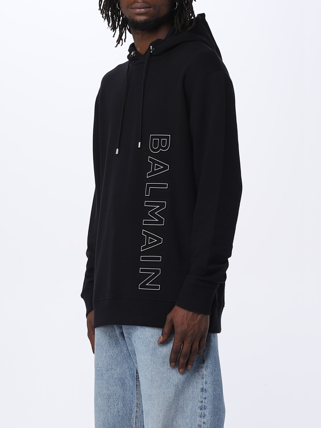 BALMAIN JERSEY: Jersey hombre Balmain, Negro - Img 4