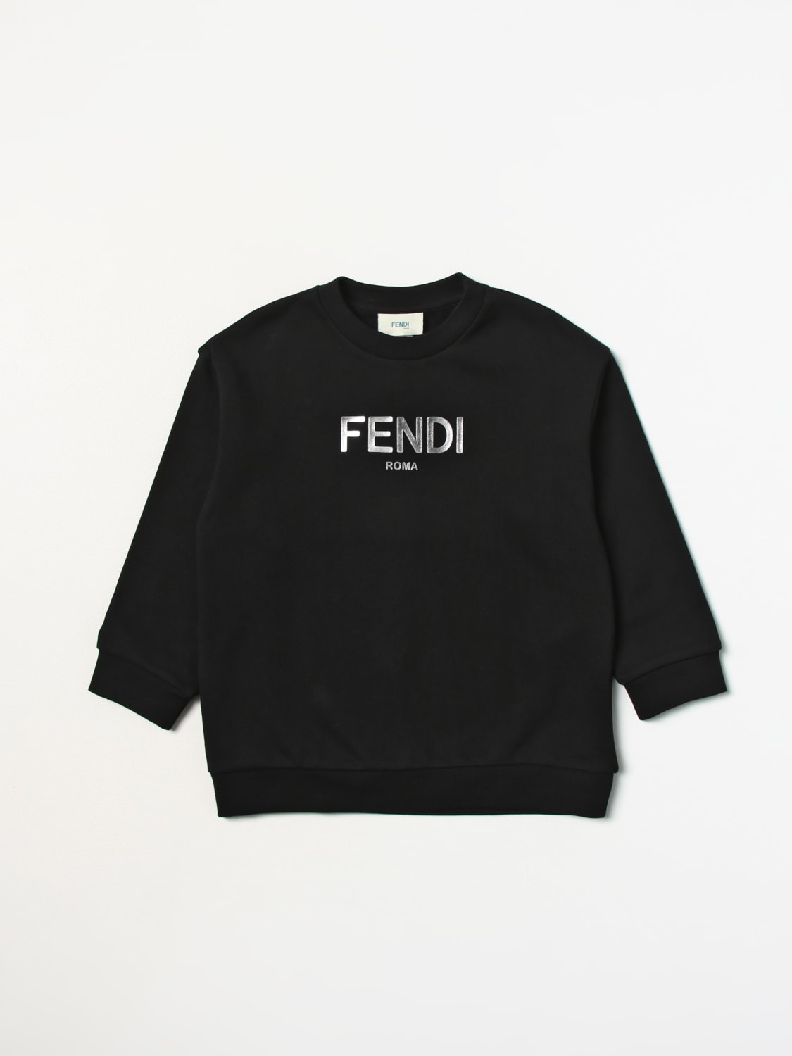 FENDI PULLOVER: Pullover kinder Fendi Kids, Schwarz - Img 1