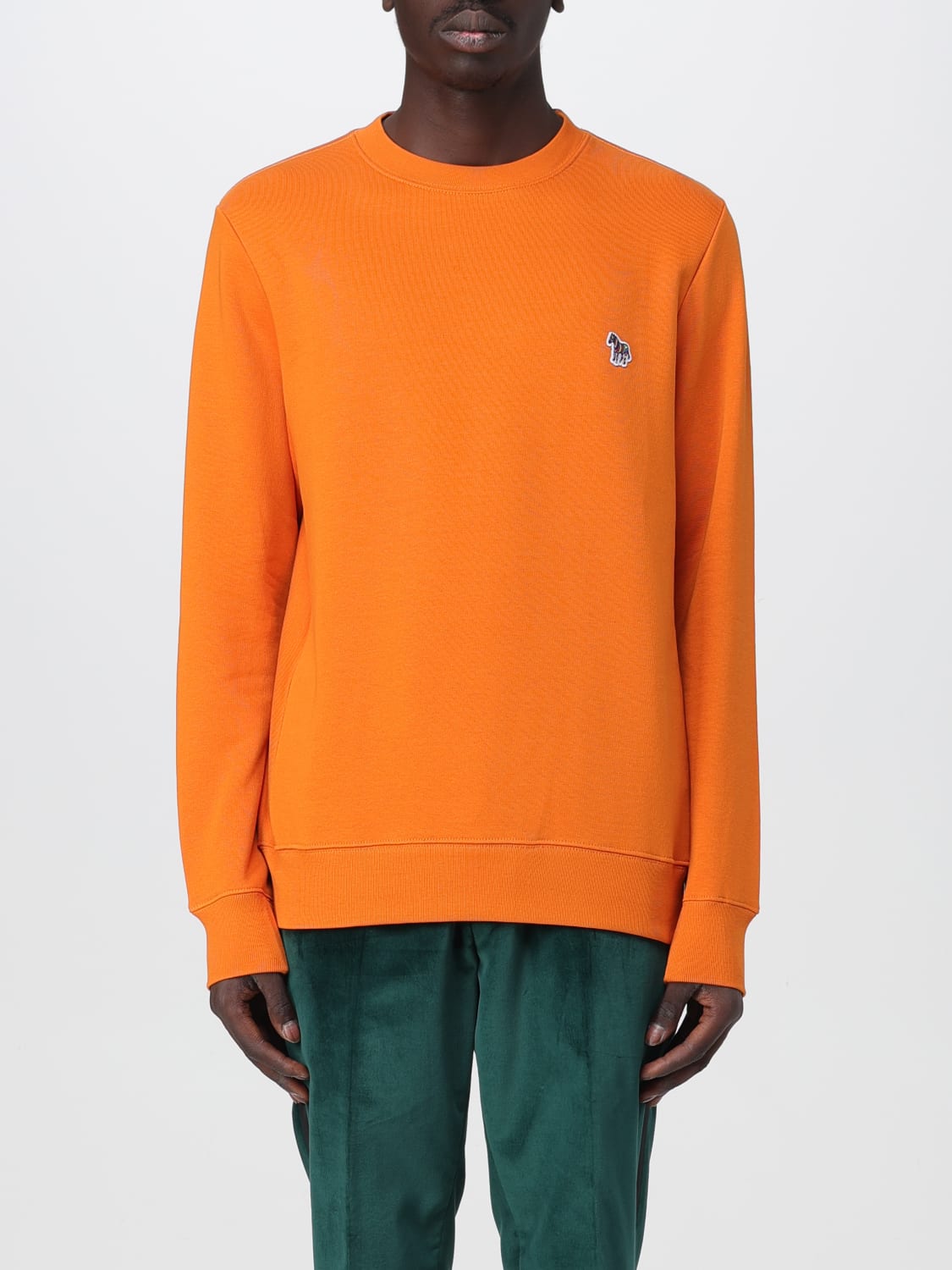 PS PAUL SMITH SWEATSHIRT: Sweatshirt homme Ps Paul Smith, Orange - Img 1