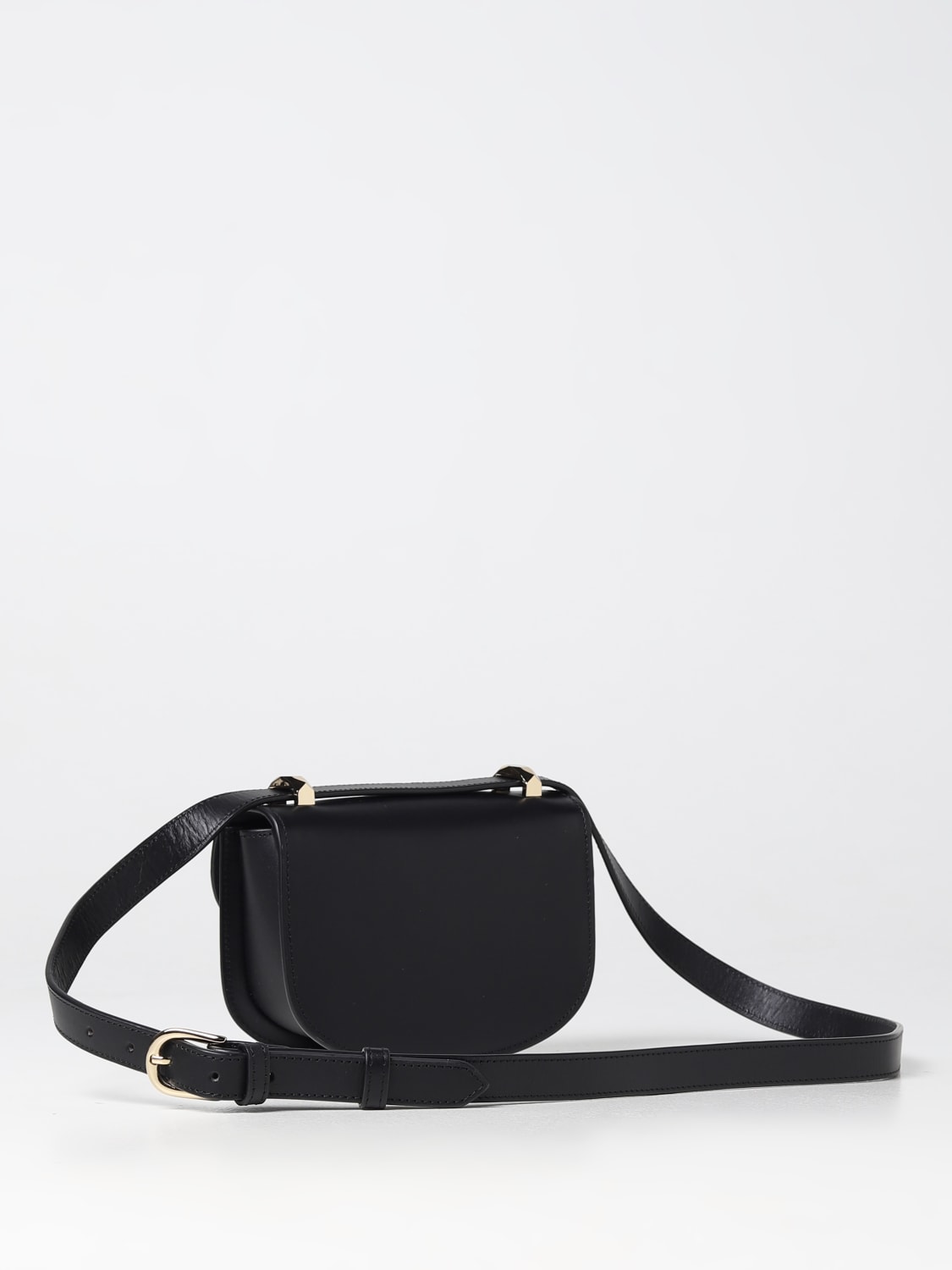 A.P.C.: Crossbody bags woman - Black | A.P.C. mini bag PXAWVF61415 ...