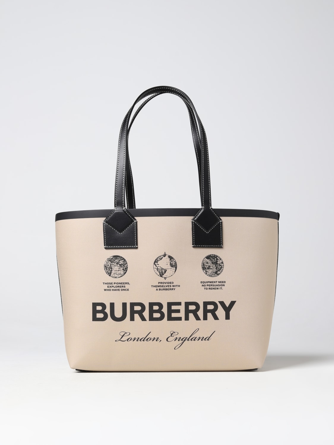 BURBERRY：ショルダーバッグ レディース - ベージュ | GIGLIO.COM 