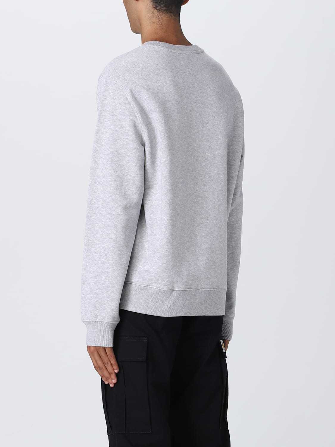 MAISON KITSUNÉ SWEATSHIRT: Maison Kitsuné cotton sweatshirt, Grey - Img 2