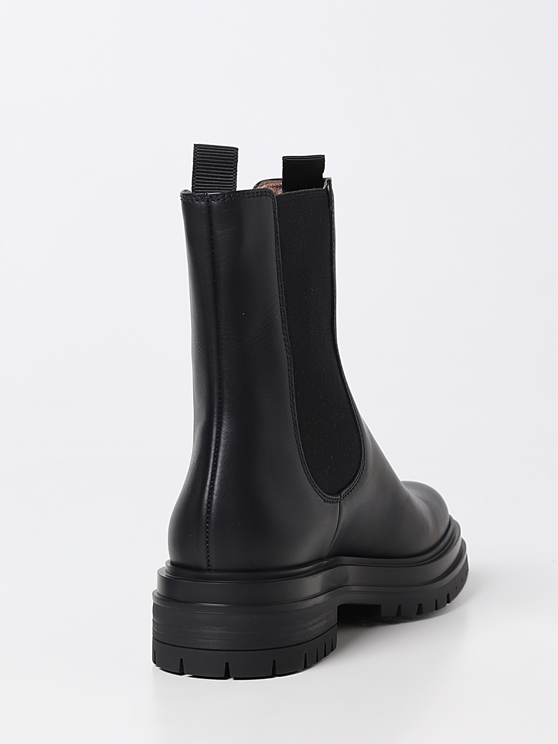 GIANVITO ROSSI BOOTS: Flat ankle boots woman Gianvito Rossi, Black - Img 3