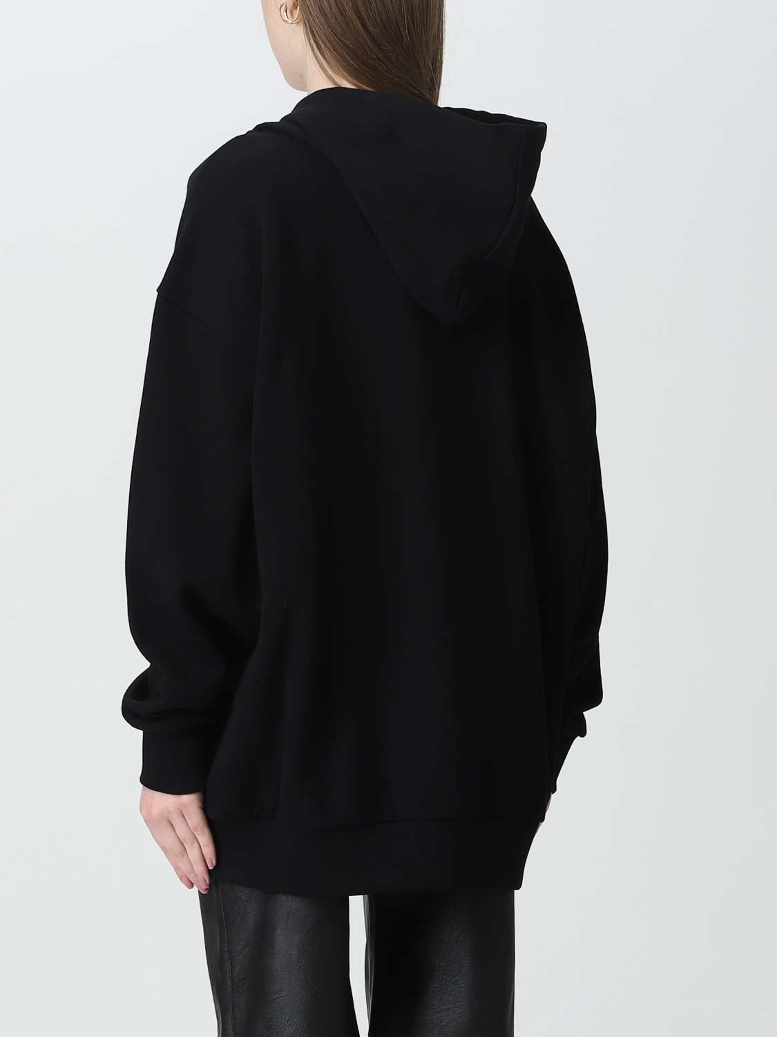 STELLA MCCARTNEY SWEATER: Stella McCartney cotton sweatshirt, Black - Img 3