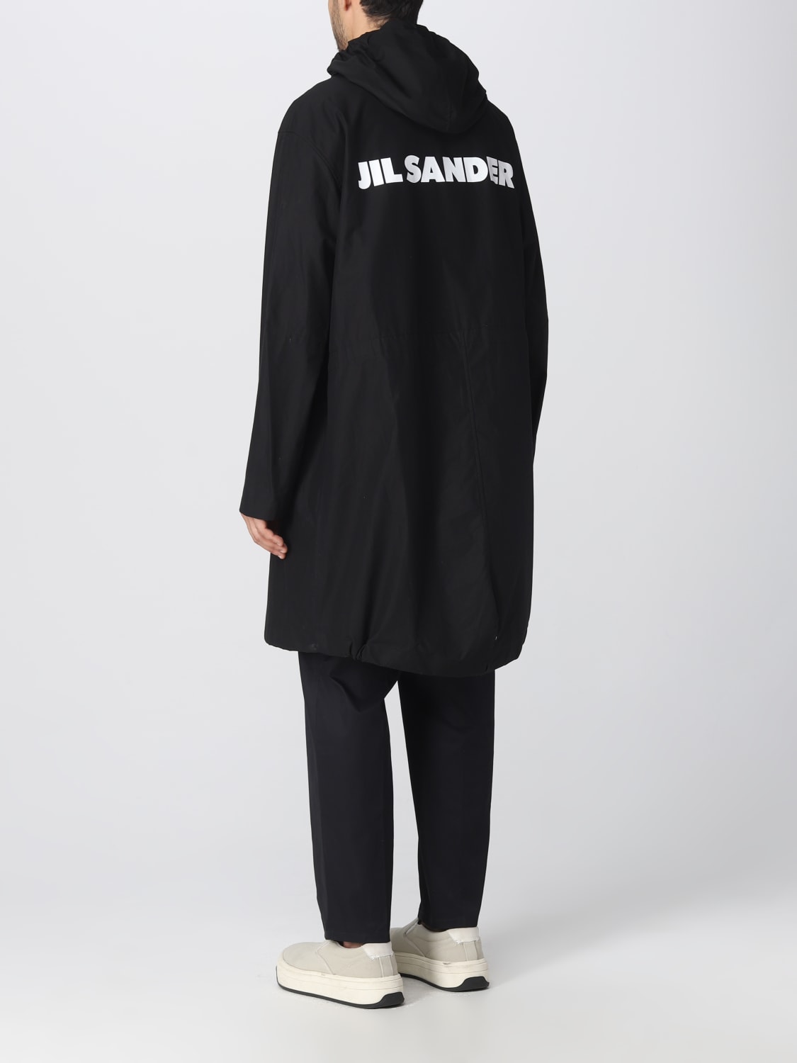 JIL SANDER GIACCA: Giacca Jil Sander in cotone, Nero - Img 3